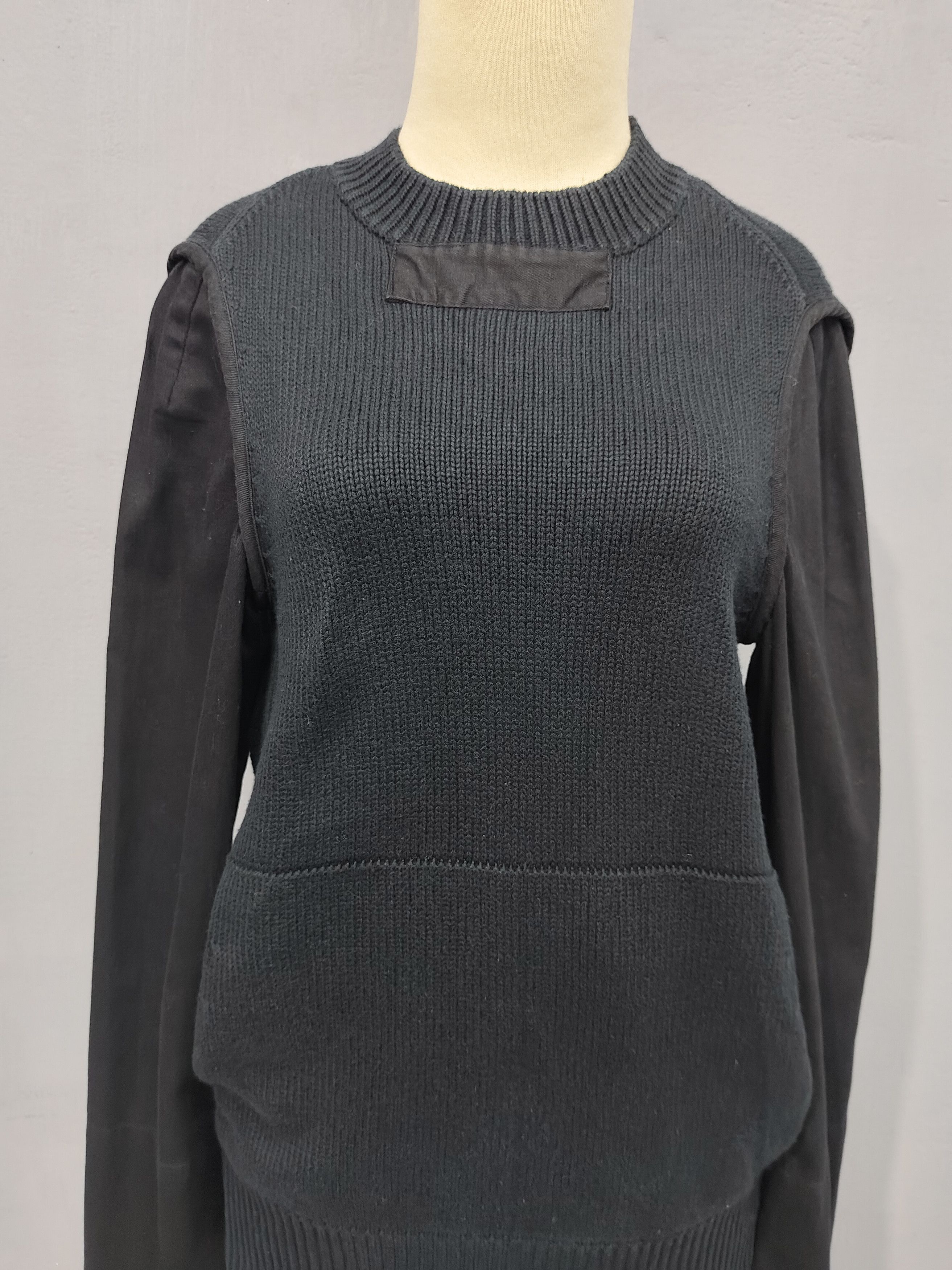 Tsumori Chisato Tsumori Chisato- Hybrid Layered Docking Knit Shirt Size M / US 6-8 / IT 42-44 - 10 Thumbnail
