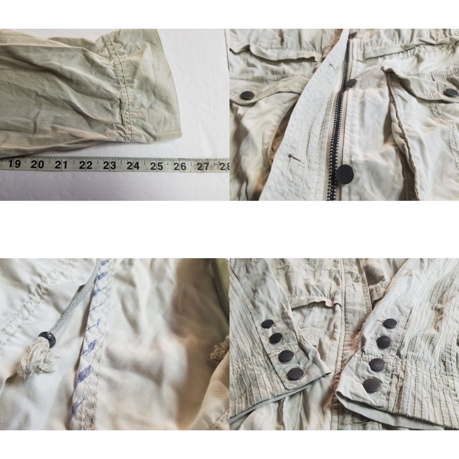 Anthropologie Marrakech Jacket Womens Gray French Terry Size Large Regular Size L / US 10 / IT 46 - 8 Thumbnail