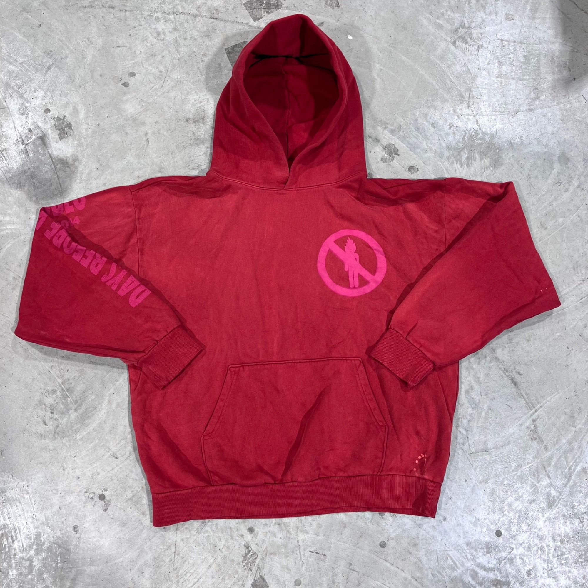Travis Scott NEW TRAVIS SCOTT DAYS BEFORE RODEO RED HOODIE SZ XL Size US XL / EU 56 / 4 - 1 Thumbnail