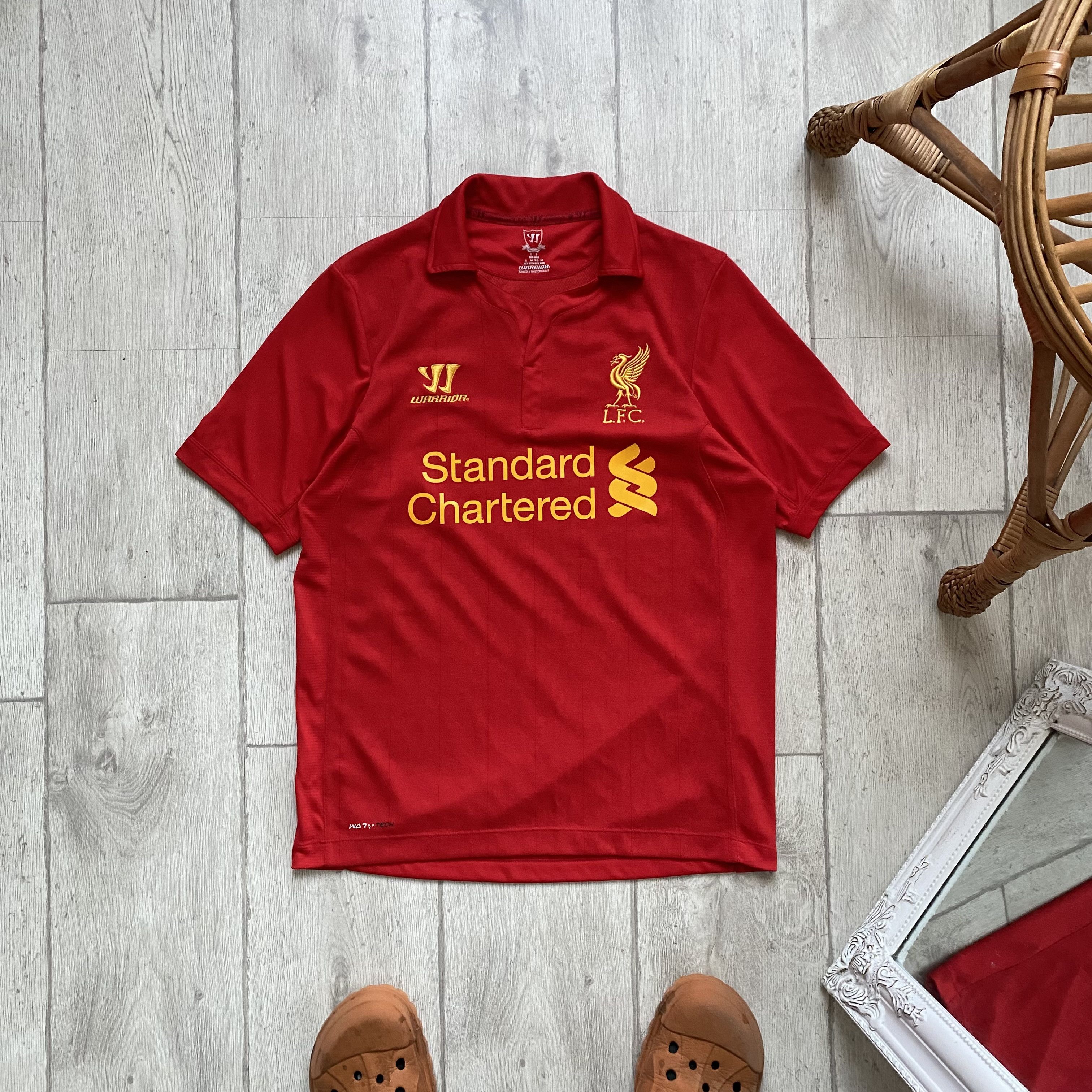 Nike ⚽️ Vintage Liverpool FC warrior football Jersey Blockore Size US S / EU 44-46 / 1 - 1 Thumbnail