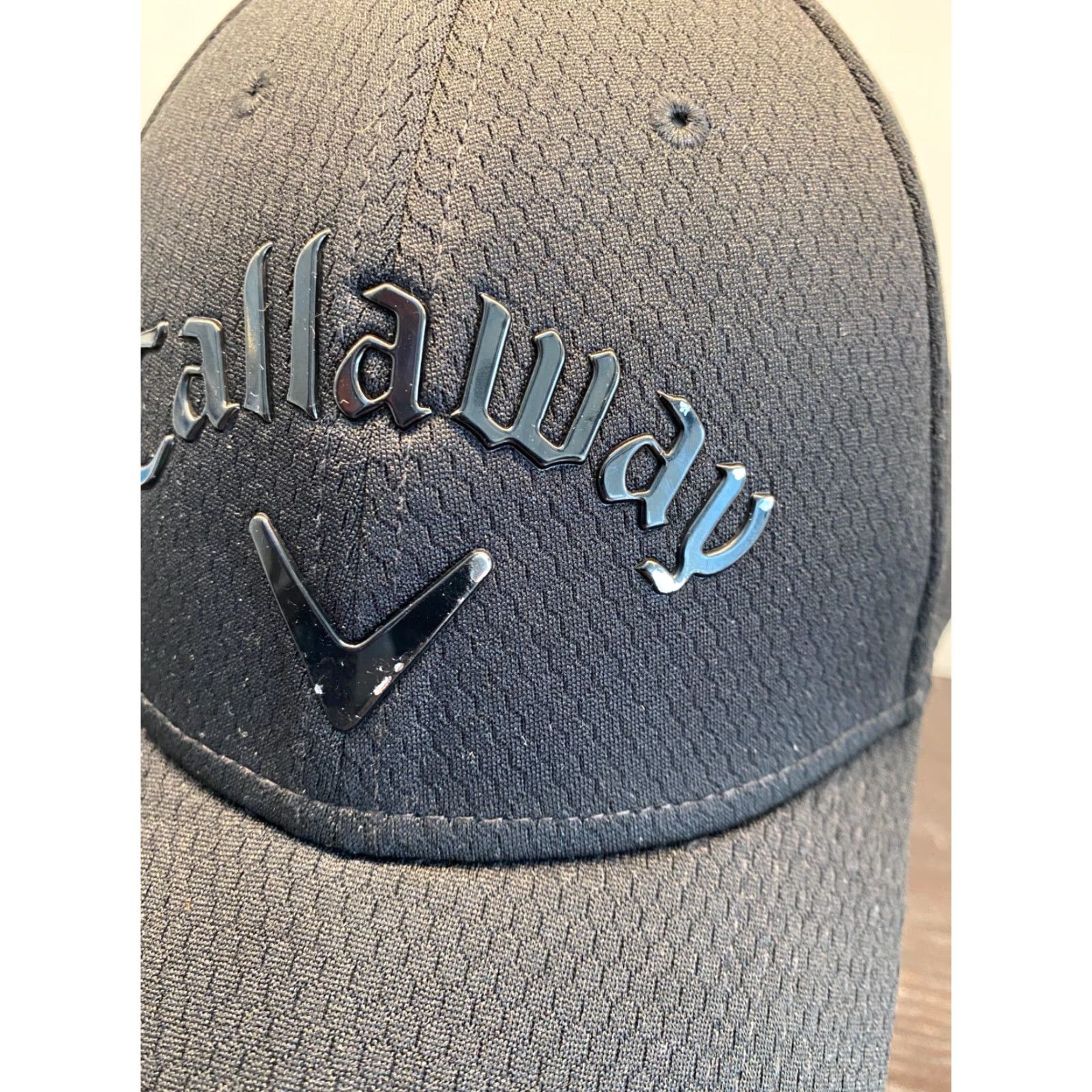 Callaway Callaway Hat Men One Size Black Strapback Performance Lightweight Logo Golf Cap Mens Size ONE SIZE - 7 Thumbnail