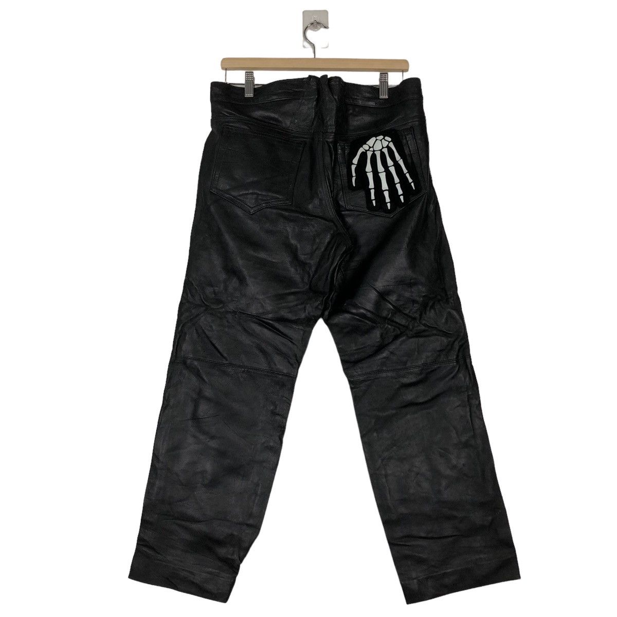 Genuine Leather 🔥90’s Rare Genuine Leather Pants Racing Jogi Leather Japan Size US 32 / EU 48 - 7 Thumbnail