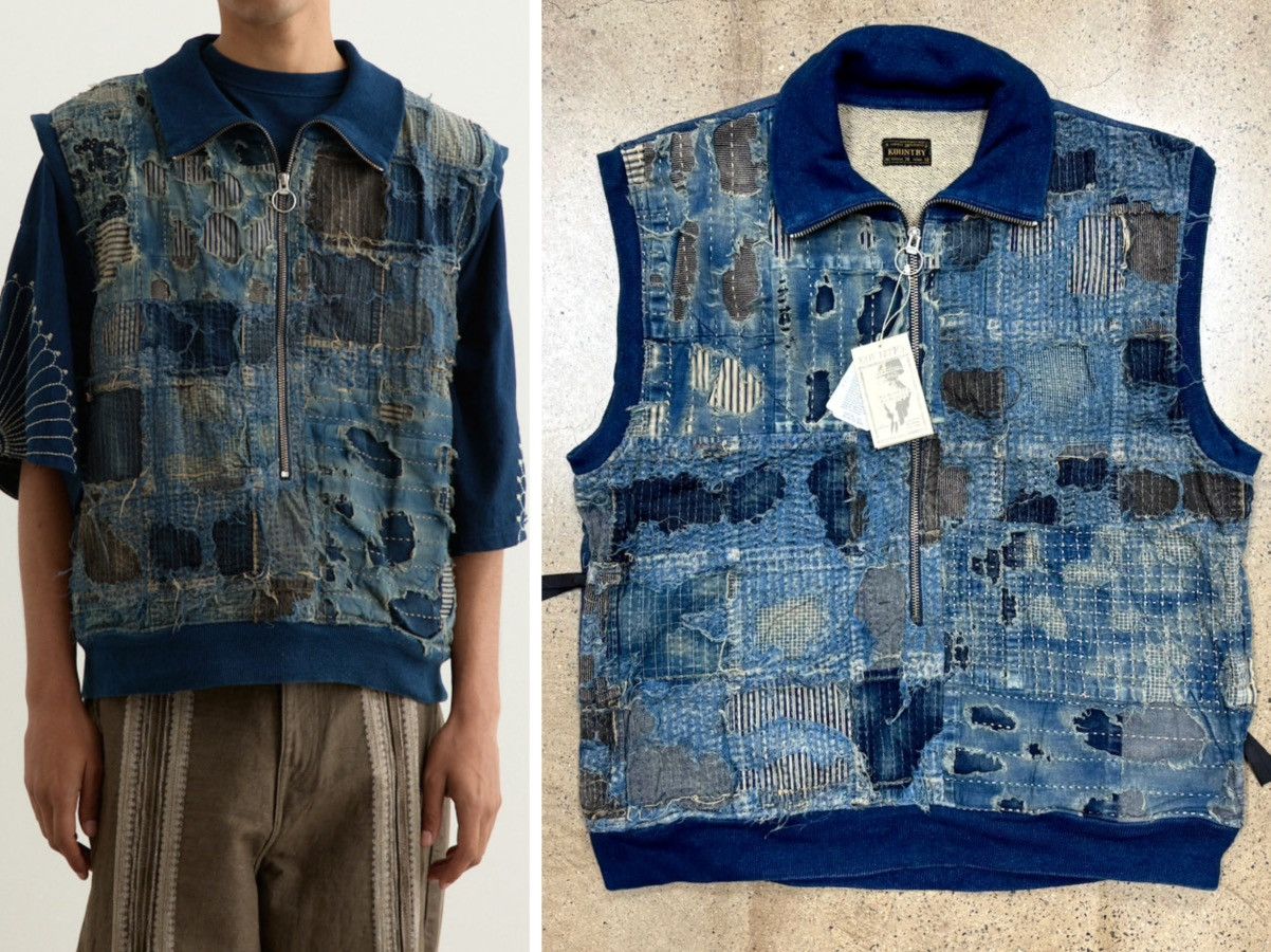 Kapital KAPITAL KOUNTRY BORO vest Size US XL / EU 56 / 4 - 1 Thumbnail