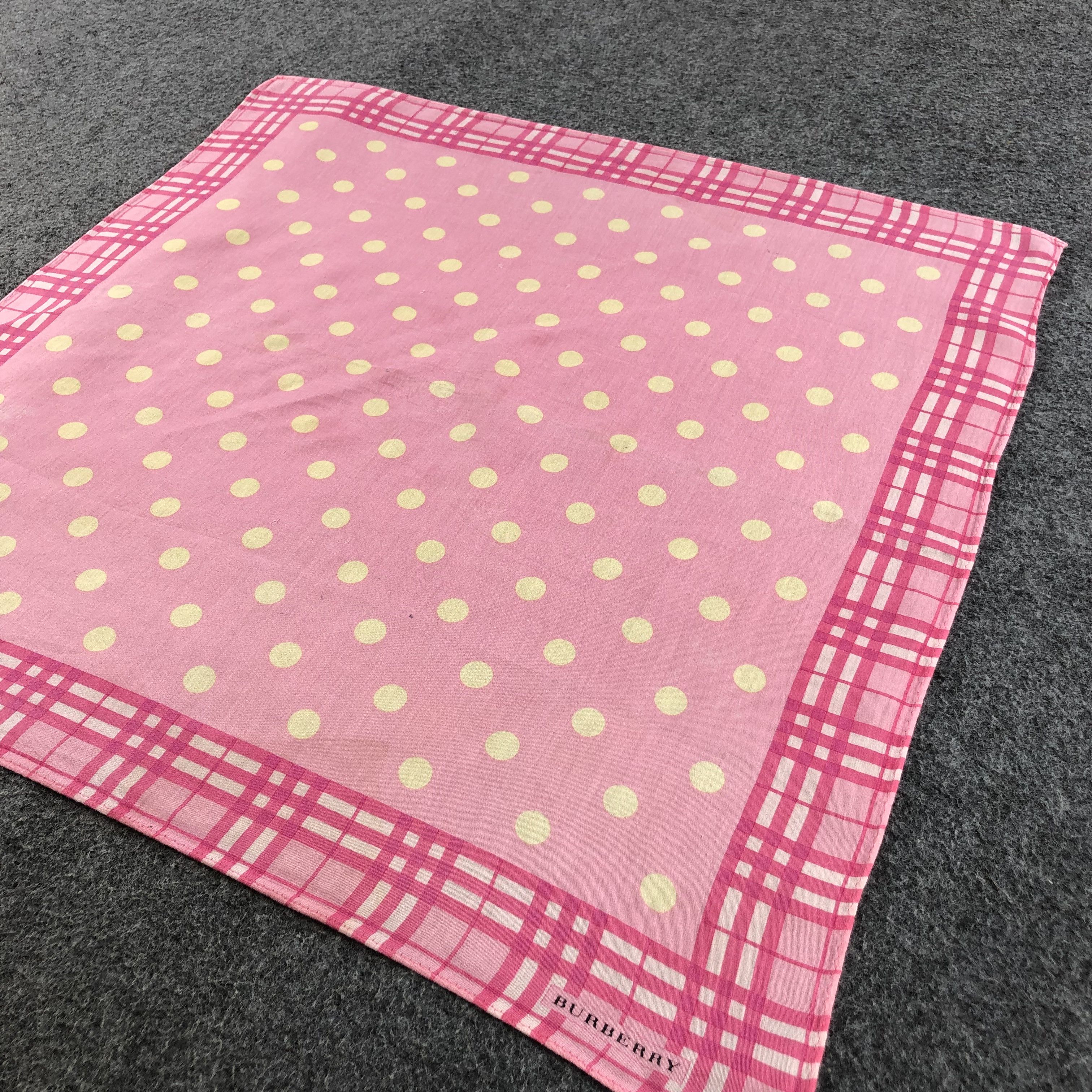 Burberry Burberry Neckerchief Handkerchief Bandana H1411 Size ONE SIZE - 4 Thumbnail