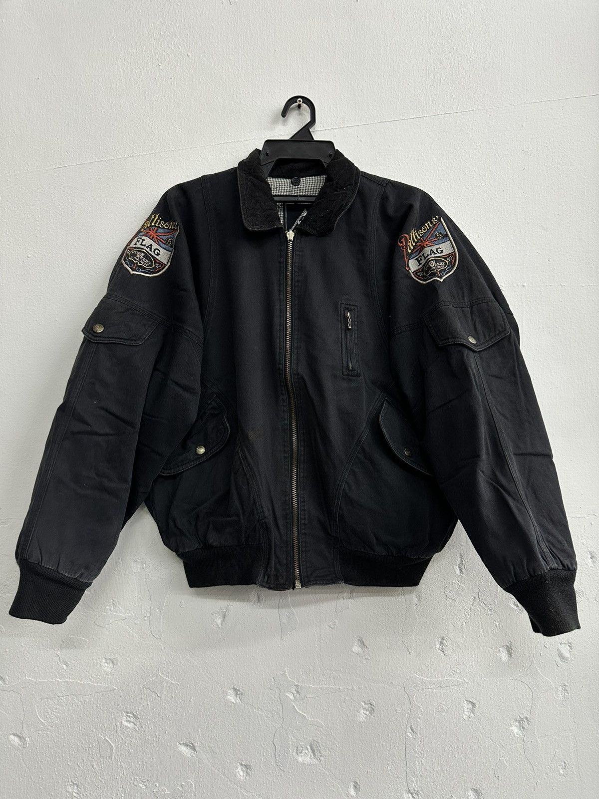 Japanese Brand 90’s John Weery Union Jack Jacket Size US L / EU 52-54 / 3 - 2 Thumbnail
