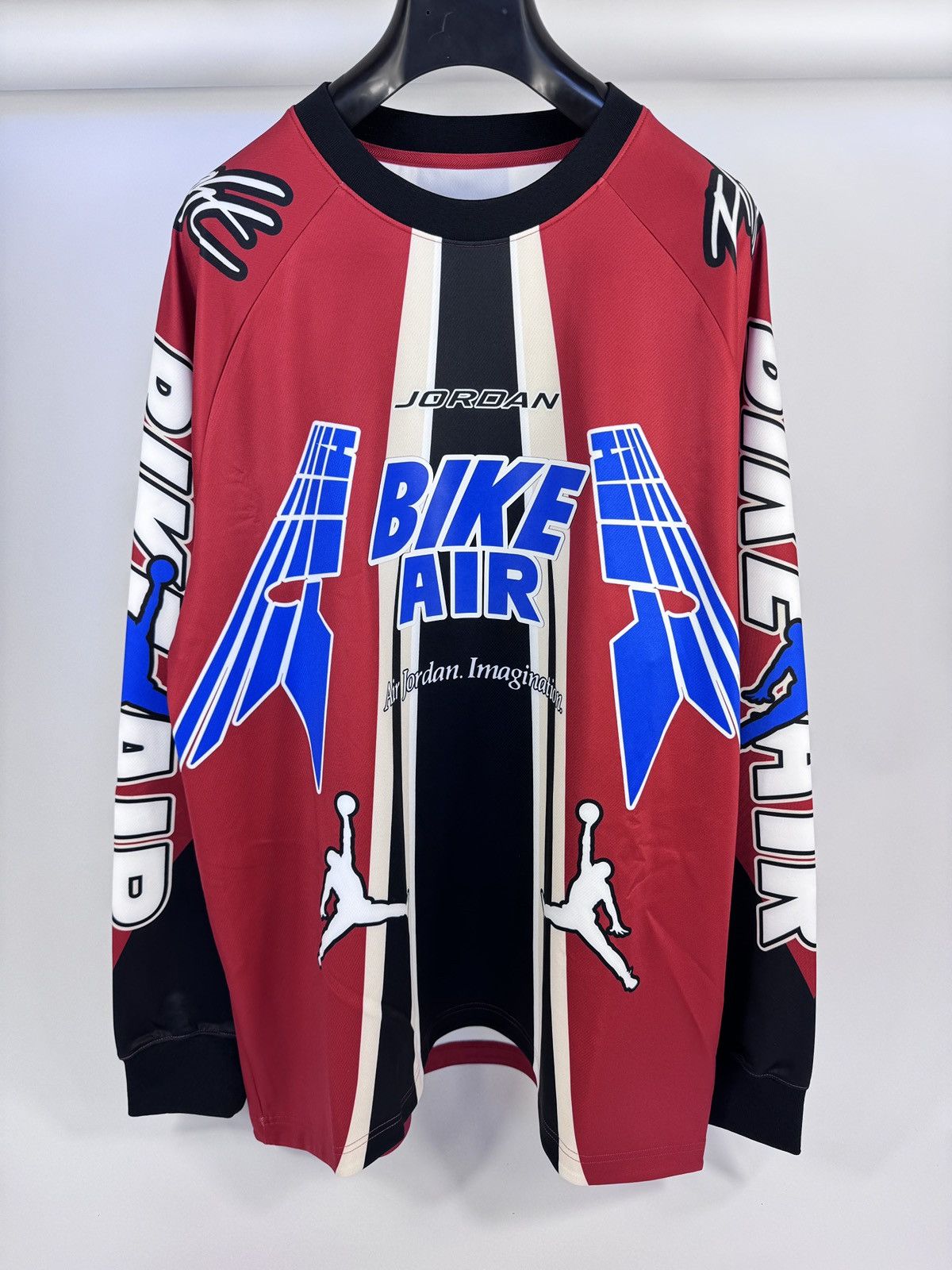 Jordan Brand Nigel Sylvester brick by brick bike LS T-Shirt Size US S / EU 44-46 / 1 - 1 Thumbnail