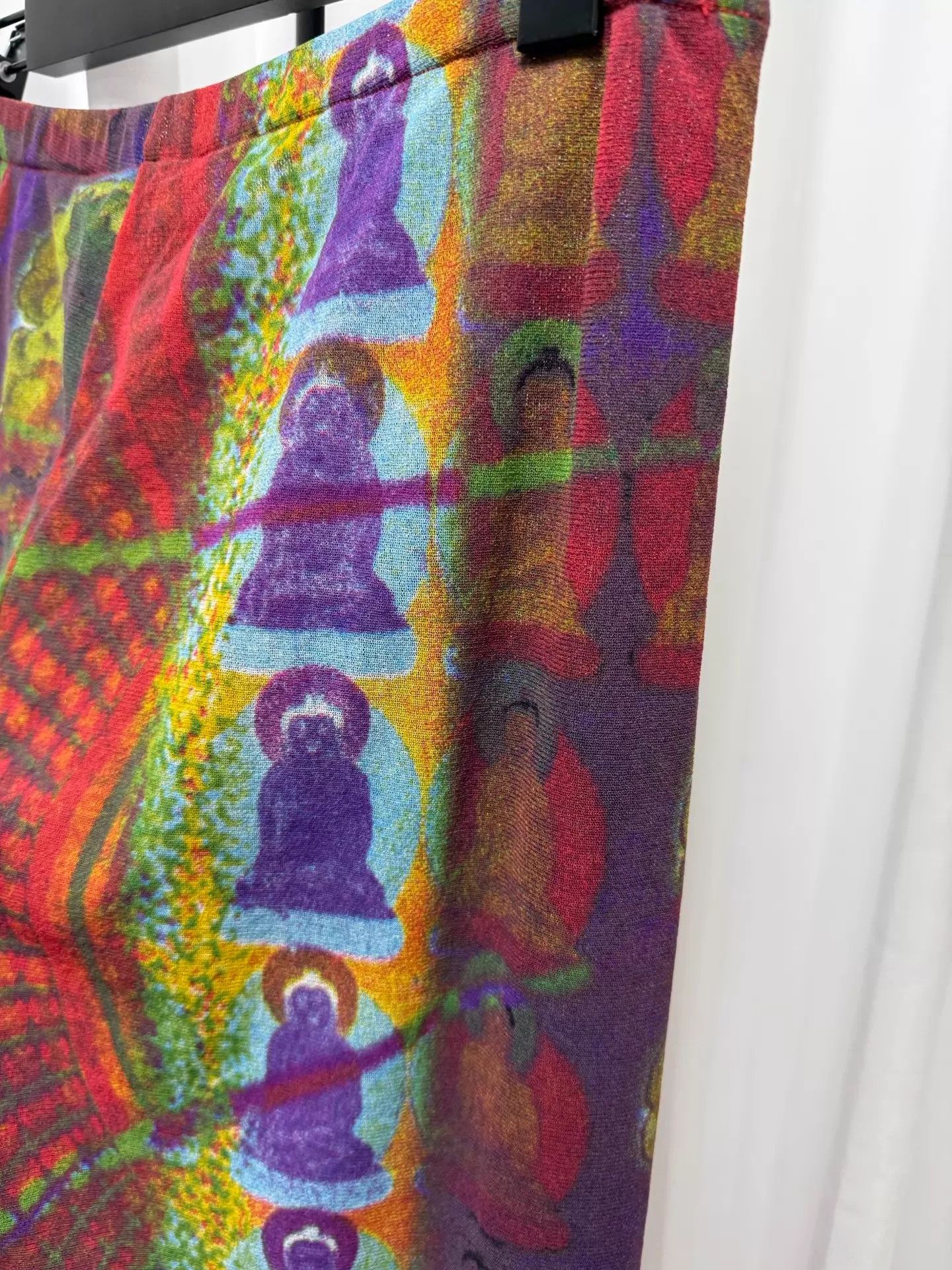 Vivienne Tam Vivienne Tam Buddha Print Pants Size 26" / US 2 / IT 38 - 8 Thumbnail