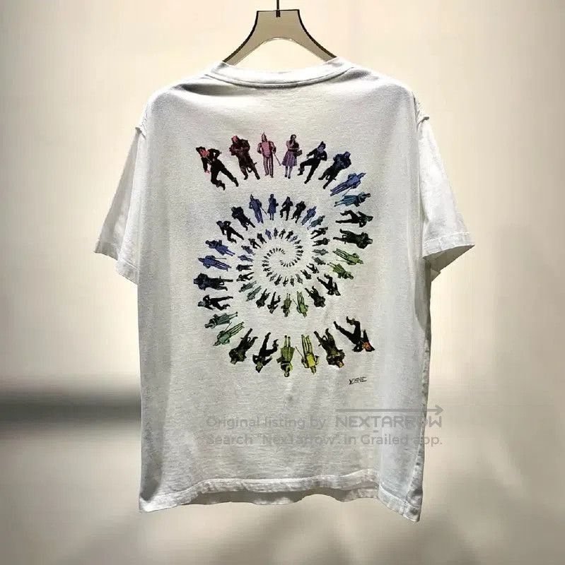 Louis Vuitton Louis Vuitton Men's XL White Cotton T-Shirt . Size US XL / EU 56 / 4 - 2 Thumbnail