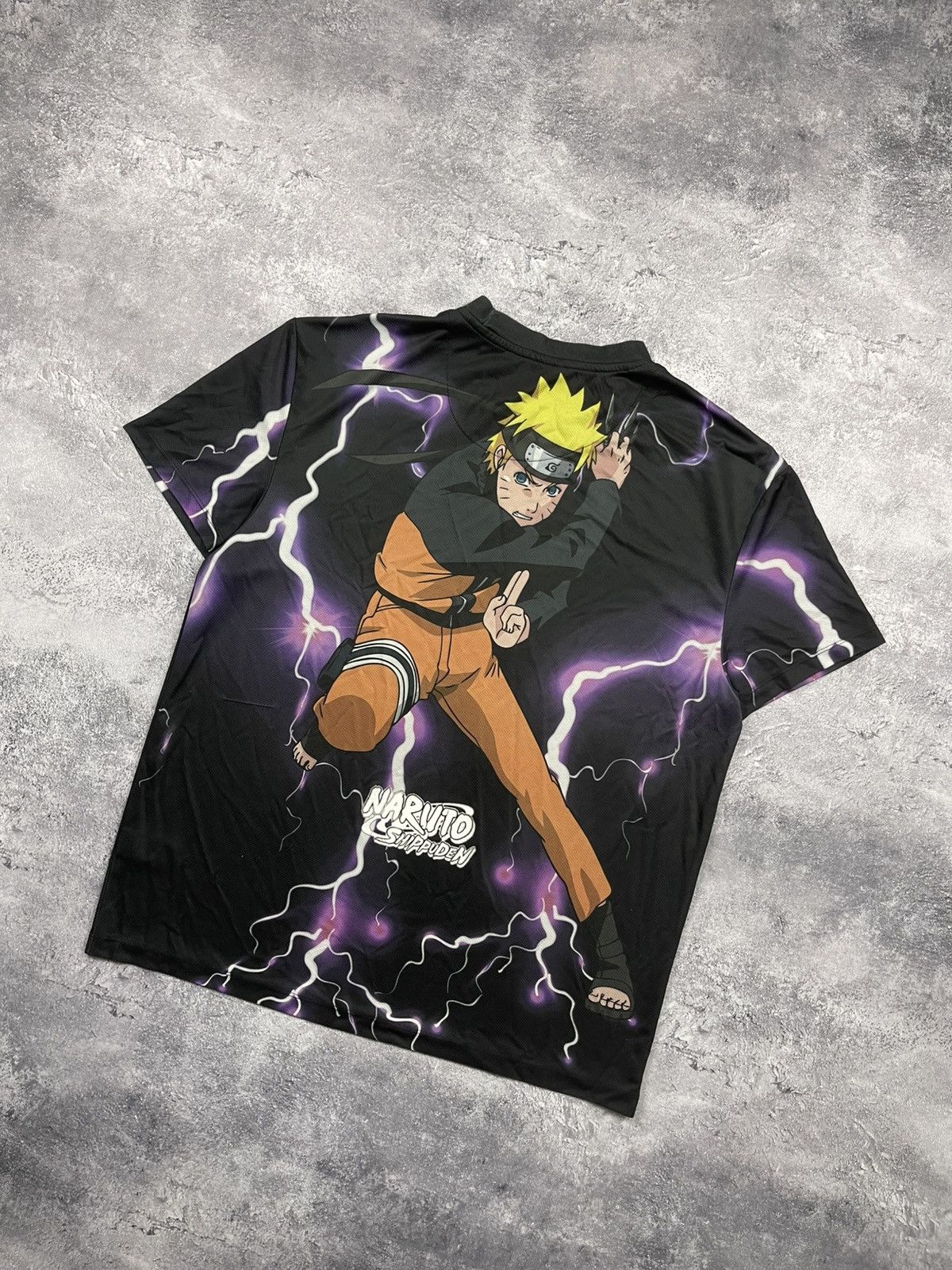 Anime Vintage 2002 Naruto Shippuden Sasuke Shonen Jump T-Shirt Size US L / EU 52-54 / 3 - 12 Thumbnail