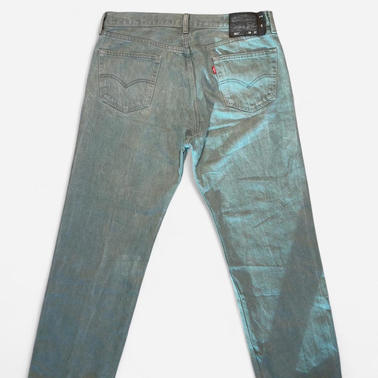 Levi's Levi's Men's blue grey Jeans Size US 38 / EU 54 - 5 Thumbnail