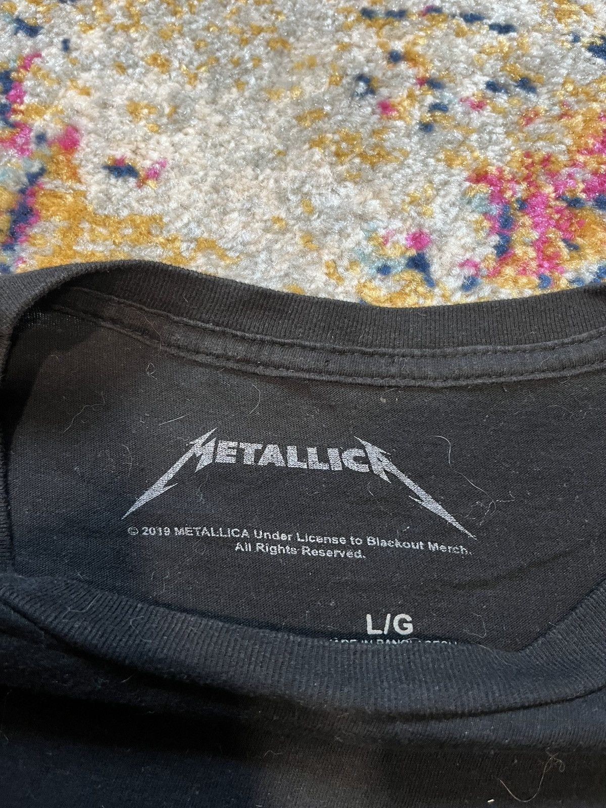 Metallica Metallica Band Shirt Large Size US L / EU 52-54 / 3 - 3 Thumbnail