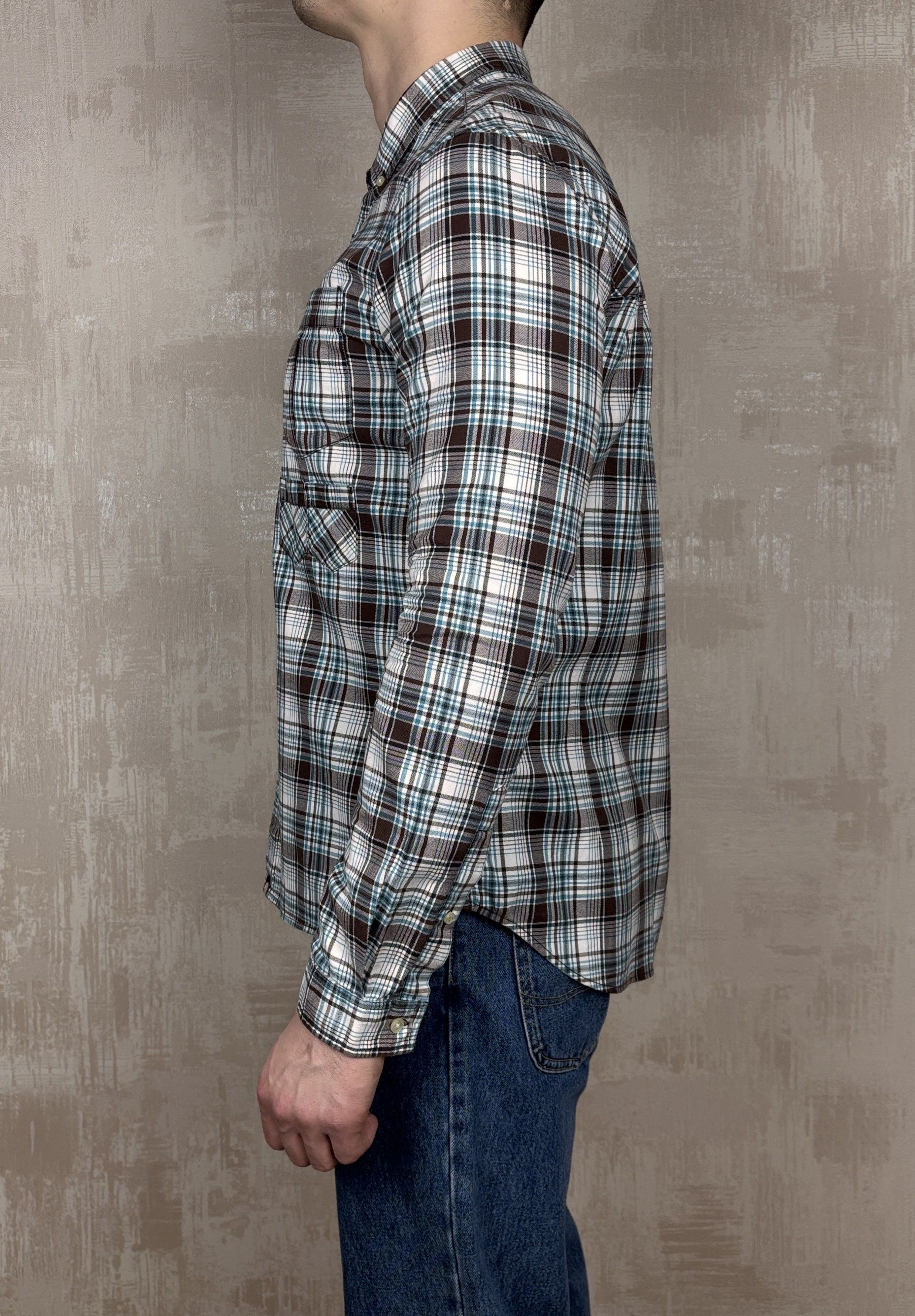 Pretty Green Pretty Green Check Long Sleeve Shirt Button Down Size US L / EU 52-54 / 3 - 13 Thumbnail