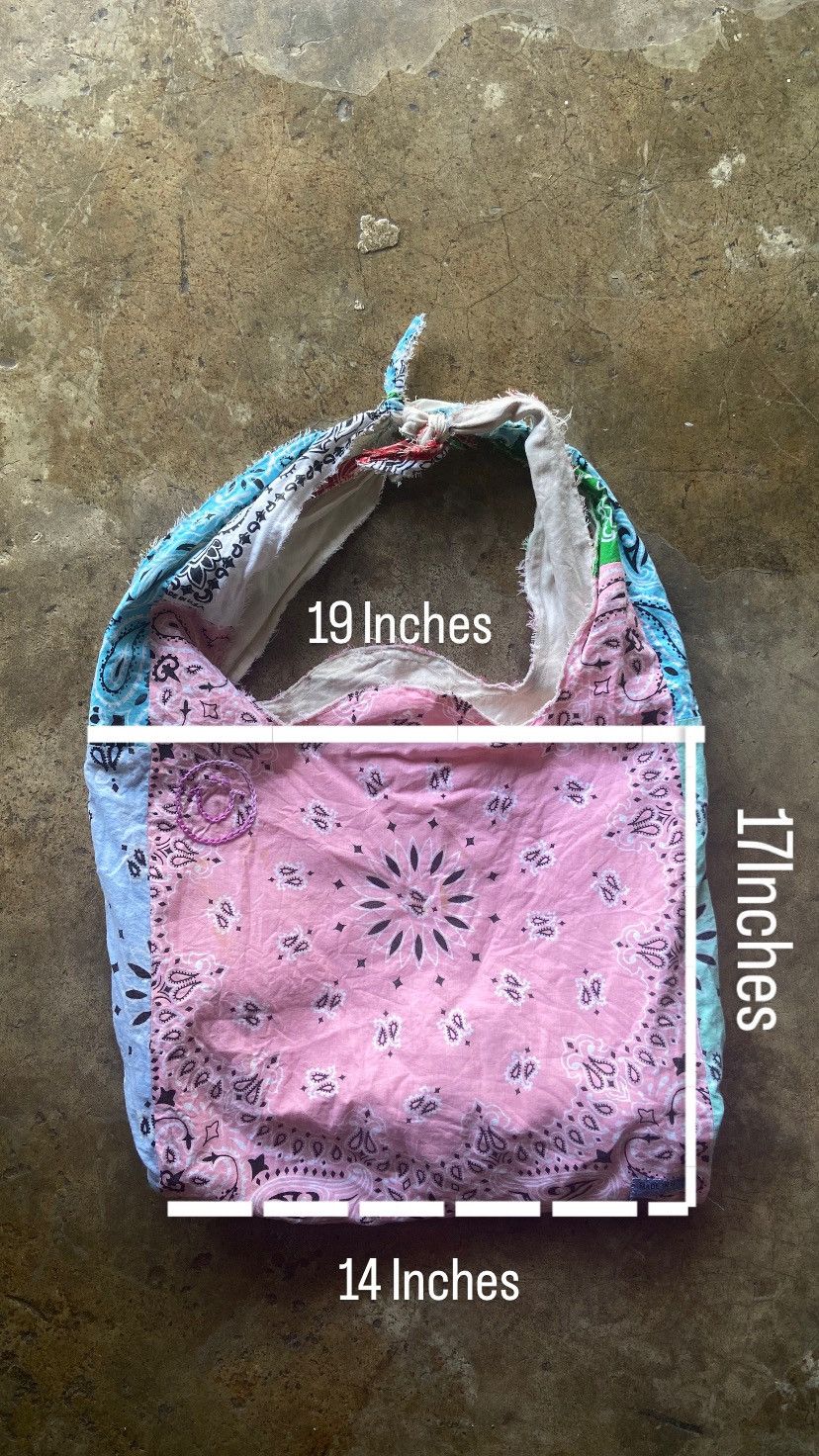 Kapital Bandana patchwork handbag Size ONE SIZE - 10 Thumbnail