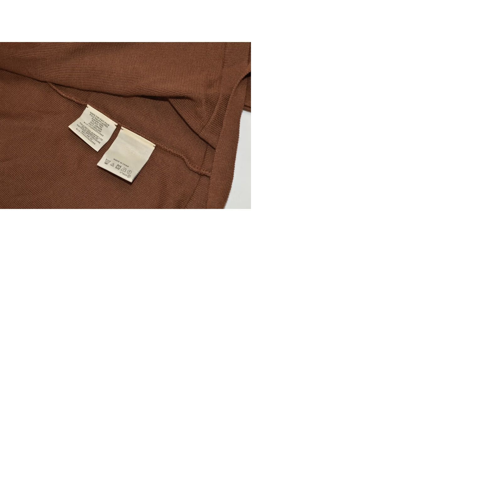 Ralph Lauren Denim & Supply Ralph Lauren Cotton Linen Brown Lace Cardigan Top XS Women Blouse Size XS / US 0-2 / IT 36-38 - 9 Thumbnail