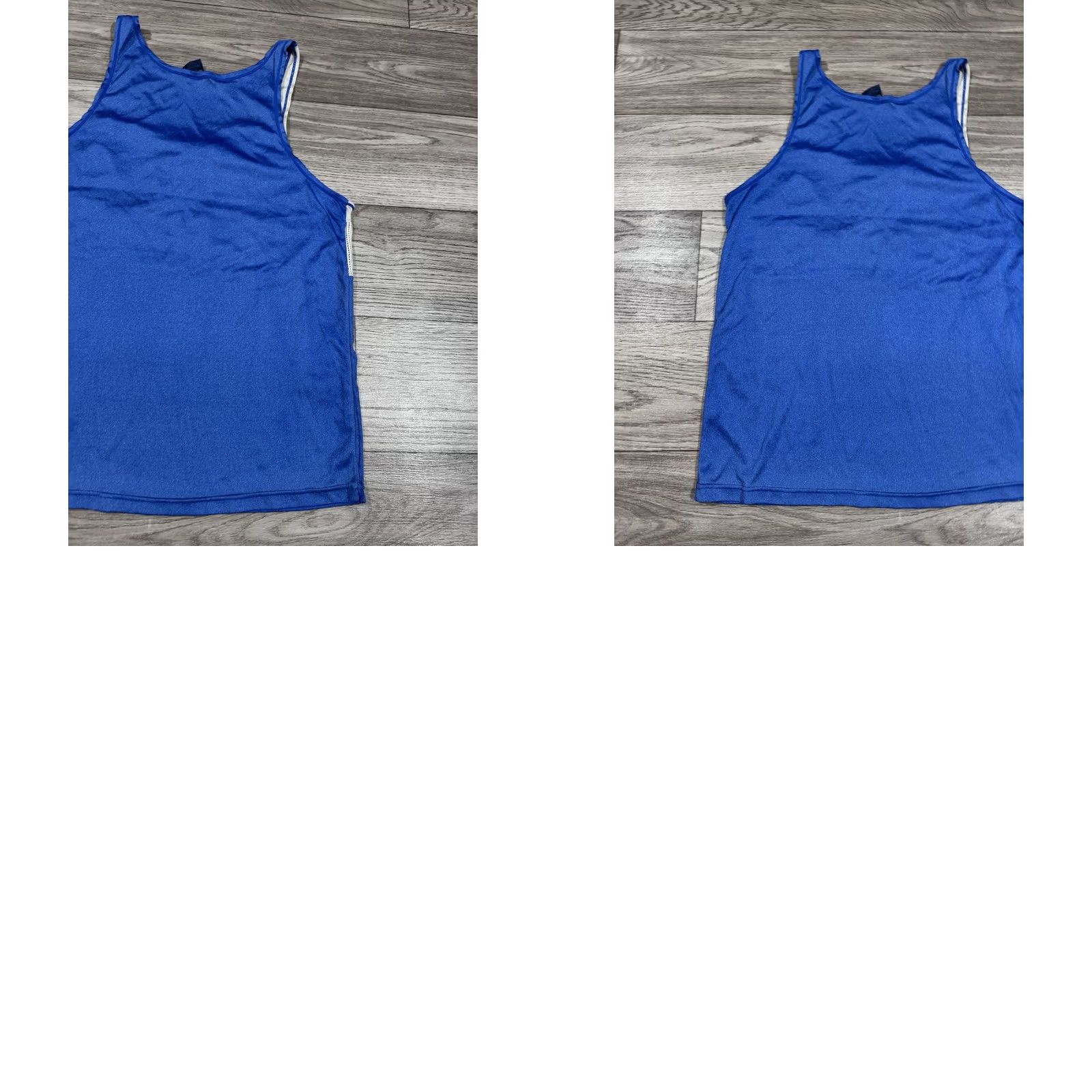 Nike Nike 1980s Athletic Running Tank Top Jersey Unisex Adults L Blue/Beige/gray USA UK Made Nike 1980 Model Size US L / EU 52-54 / 3 - 11 Thumbnail