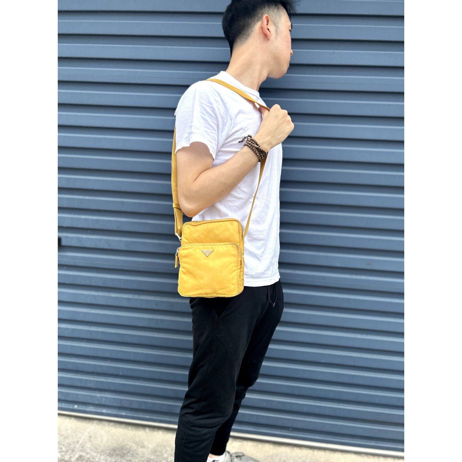 Prada Prada Citron Crossbody Bag Size ONE SIZE - 3 Thumbnail