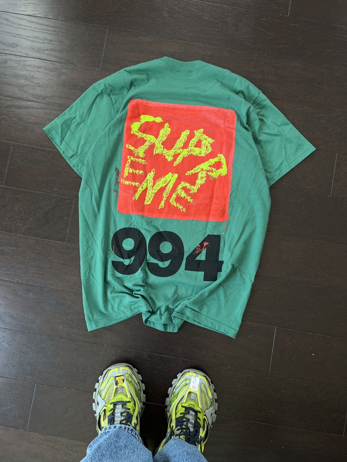 Supreme Supreme josh smith paint tee Size US L / EU 52-54 / 3 - 9 Thumbnail