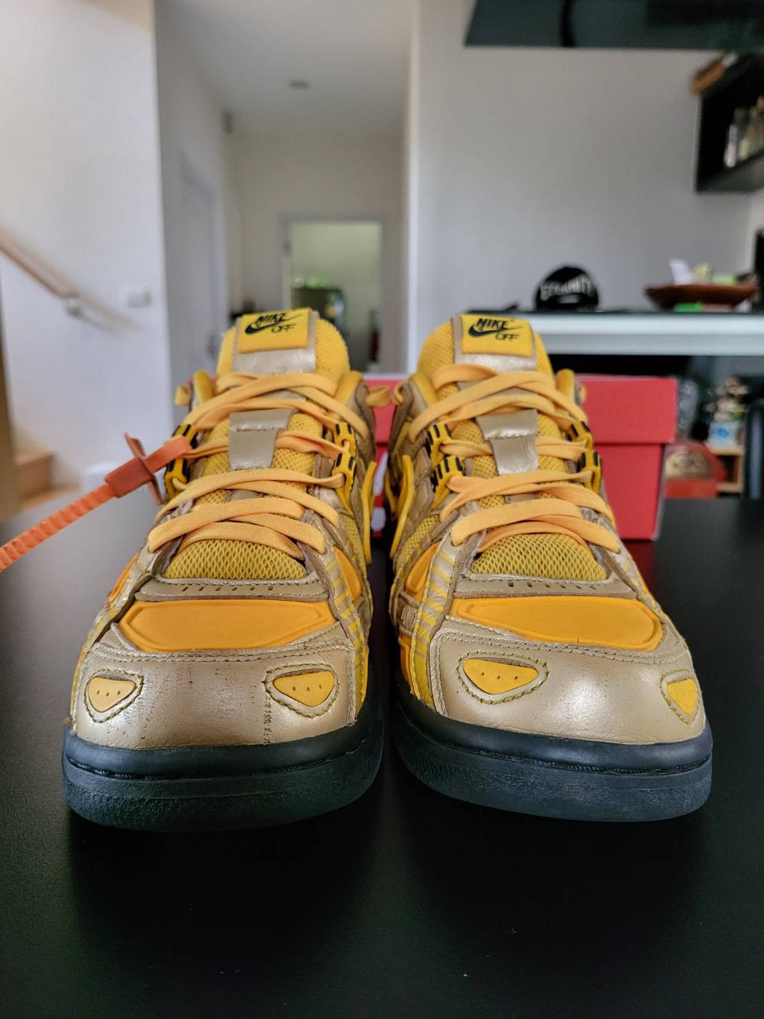 Nike × Off-White Nike x Off-White Rubber Dunk University Gold size Us8.5 Size US 8.5 / EU 41-42 - 2 Thumbnail