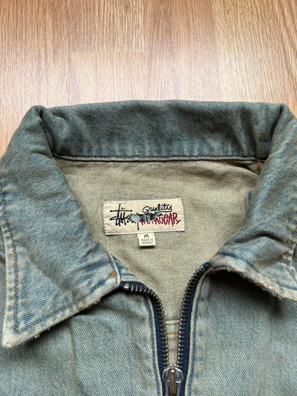 Stussy CC28 Beach Denim Jacket in Light Blue Size US M / EU 48-50 / 2 - 2 Thumbnail