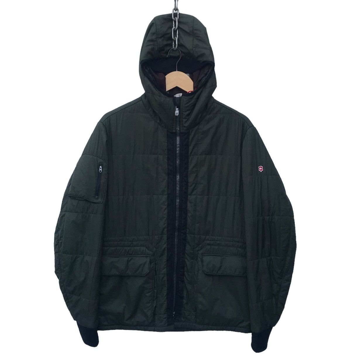 Victorinox Victarinox Swiss Army Primaloft Hoodie Outdoor Jacket Size US M / EU 48-50 / 2 - 1 Thumbnail