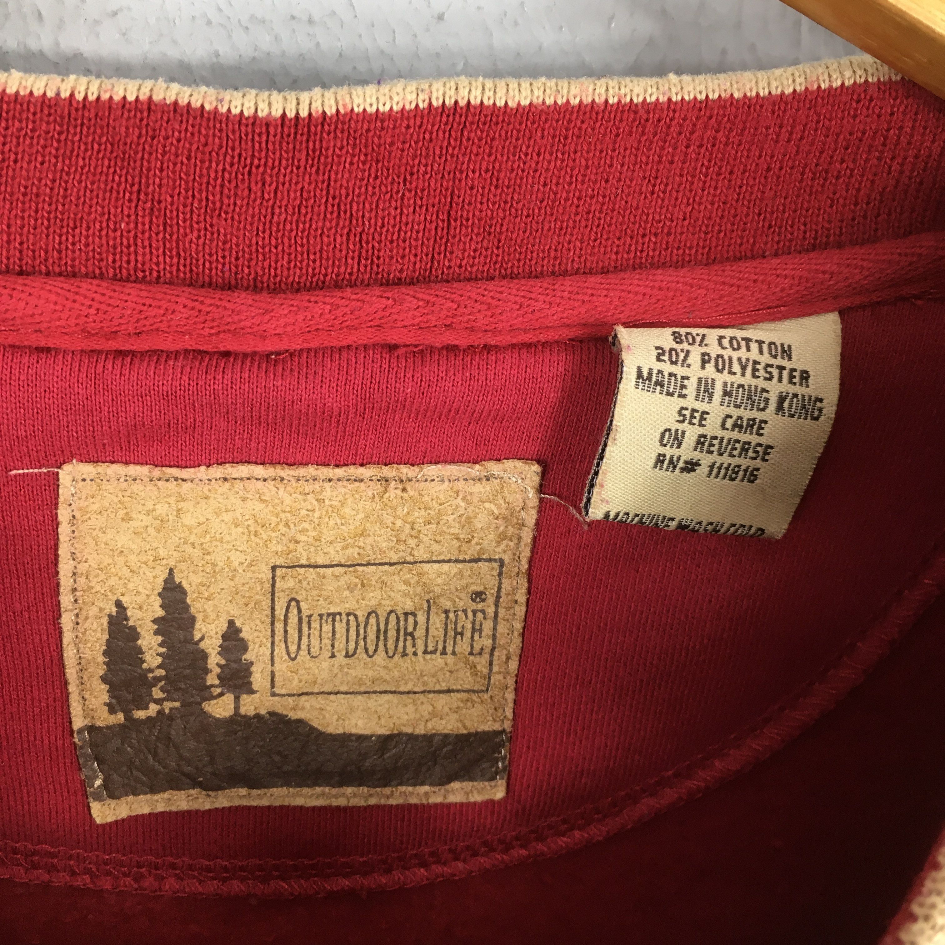 Habitat Vintage North American Wildlife Fish Seabass Sweatshirt XL Size US XL / EU 56 / 4 - 5 Thumbnail