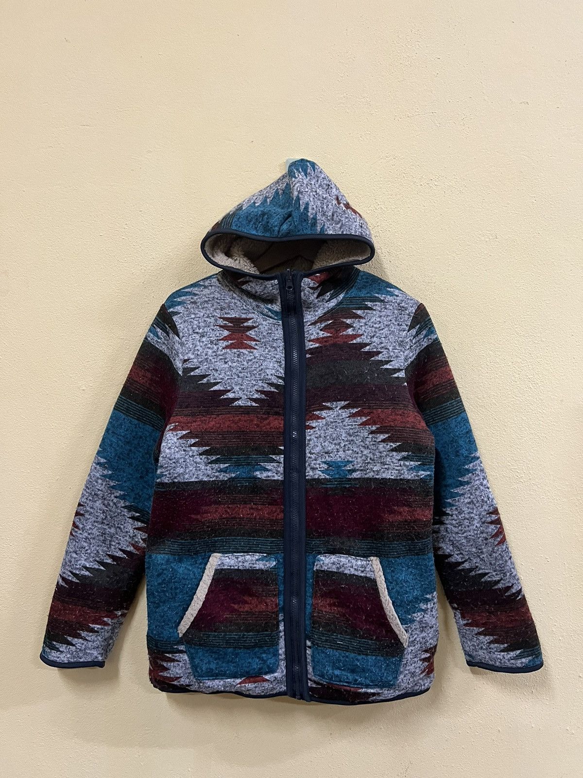 ANTIBALLISTIC NAVAJO STYLE RIVERSIBLE HOODIE JACKET