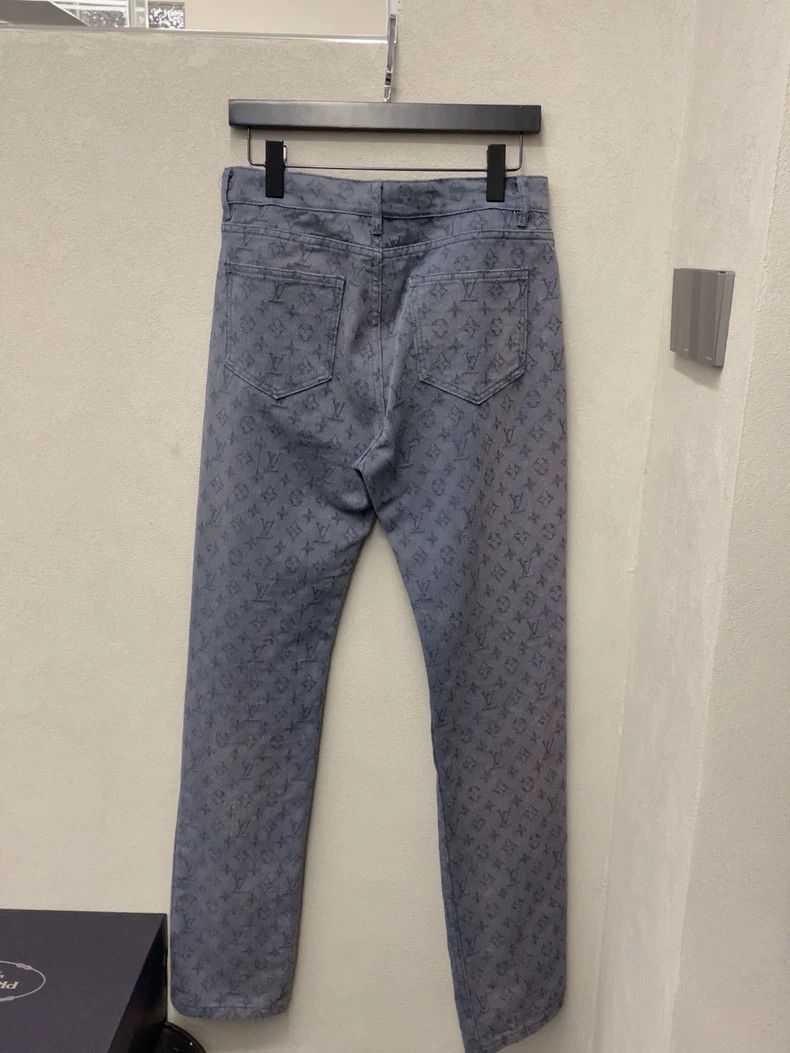 Louis Vuitton Louis Vuitton Full Print Pants 2504-Nextarrow Size US 30 / EU 46 - 5 Thumbnail