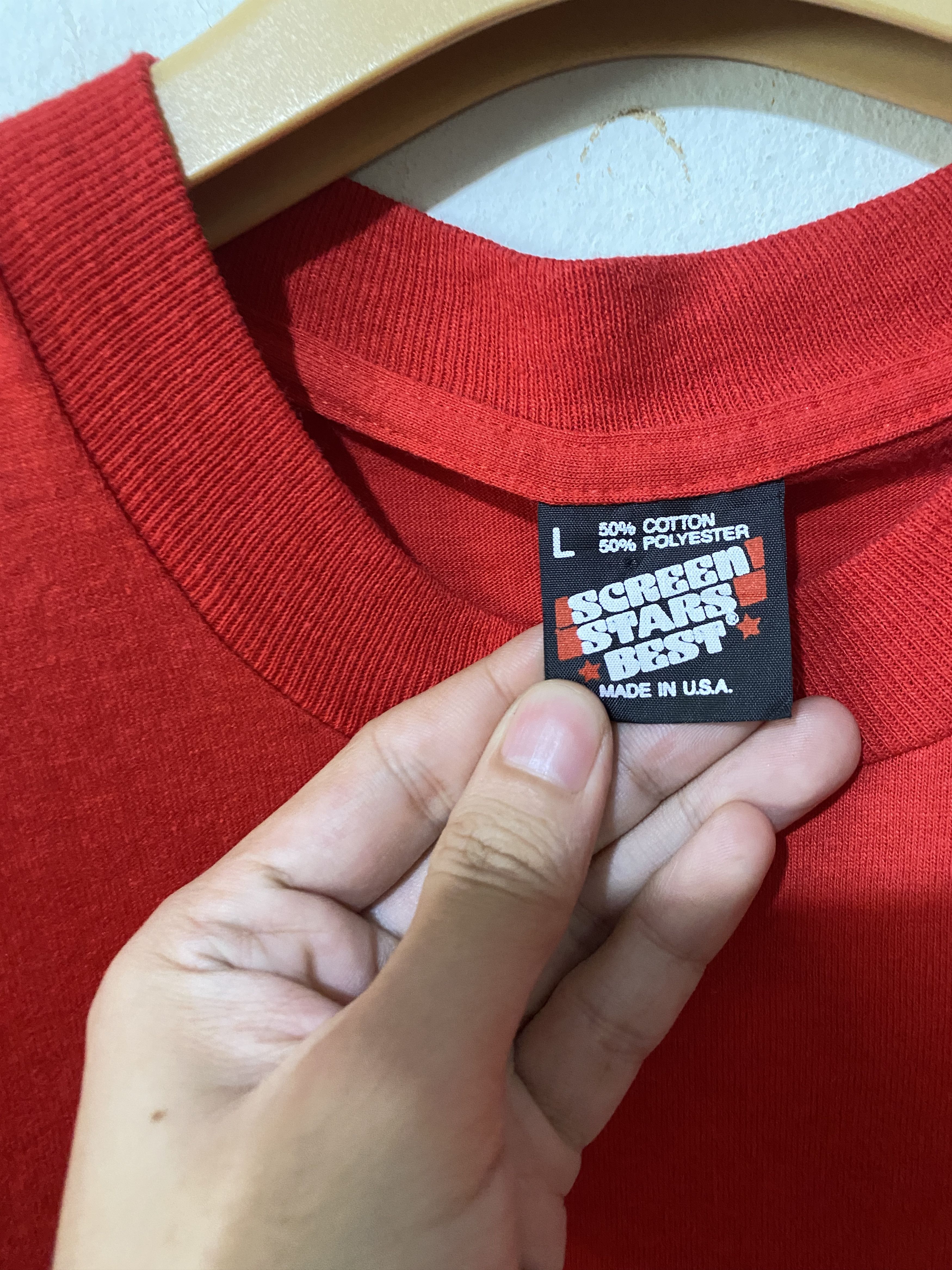 Grunt Style × Vintage Vintage Quote Shirt 90s “Stat my ass, it can wait" T-shirt Size US L / EU 52-54 / 3 - 5 Thumbnail