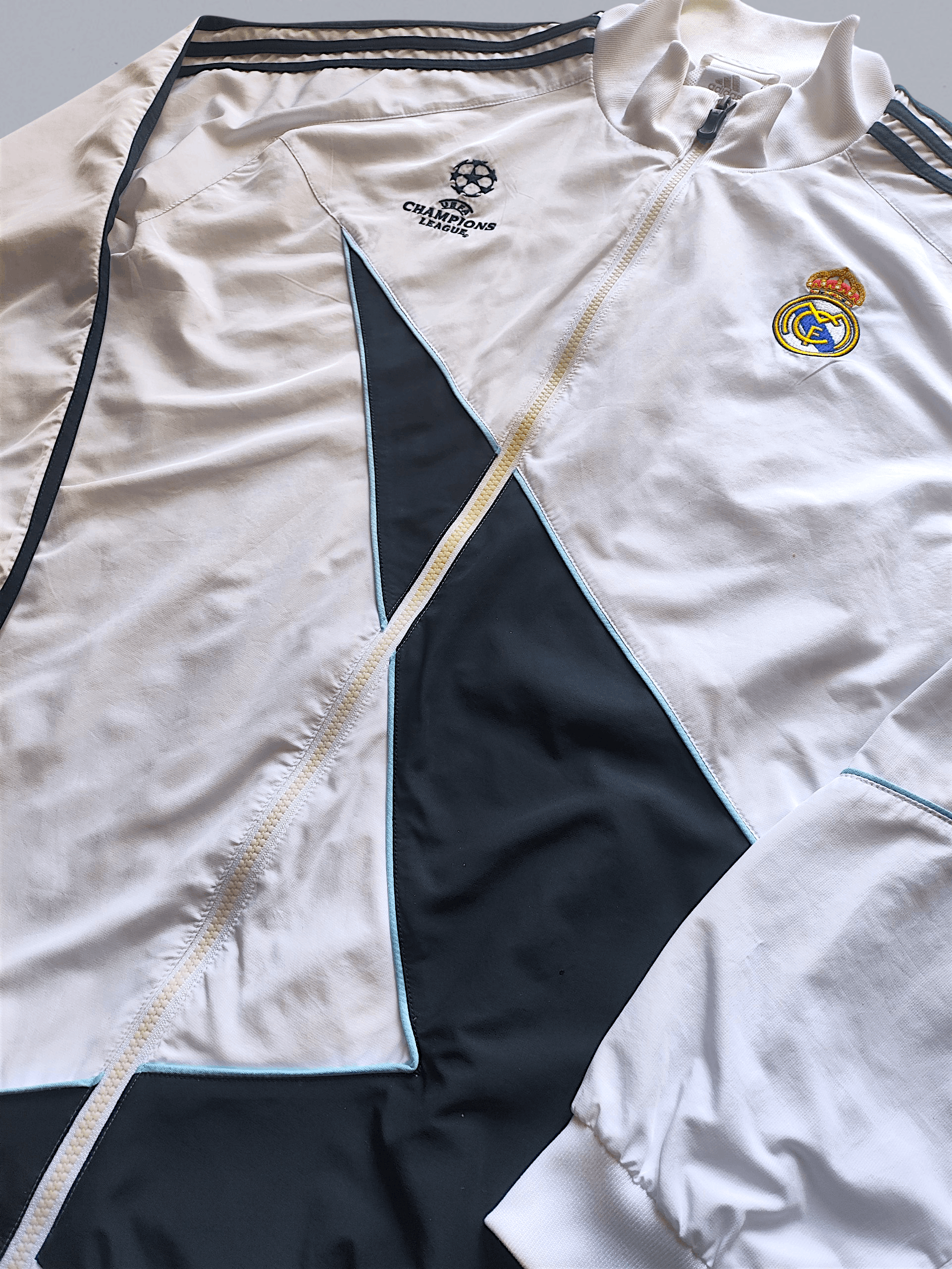 Adidas Vintage Real Madrid x adidas 2009/10 UCHL Tracksuit Men 2XL Size US XXL / EU 58 / 5 - 6 Thumbnail