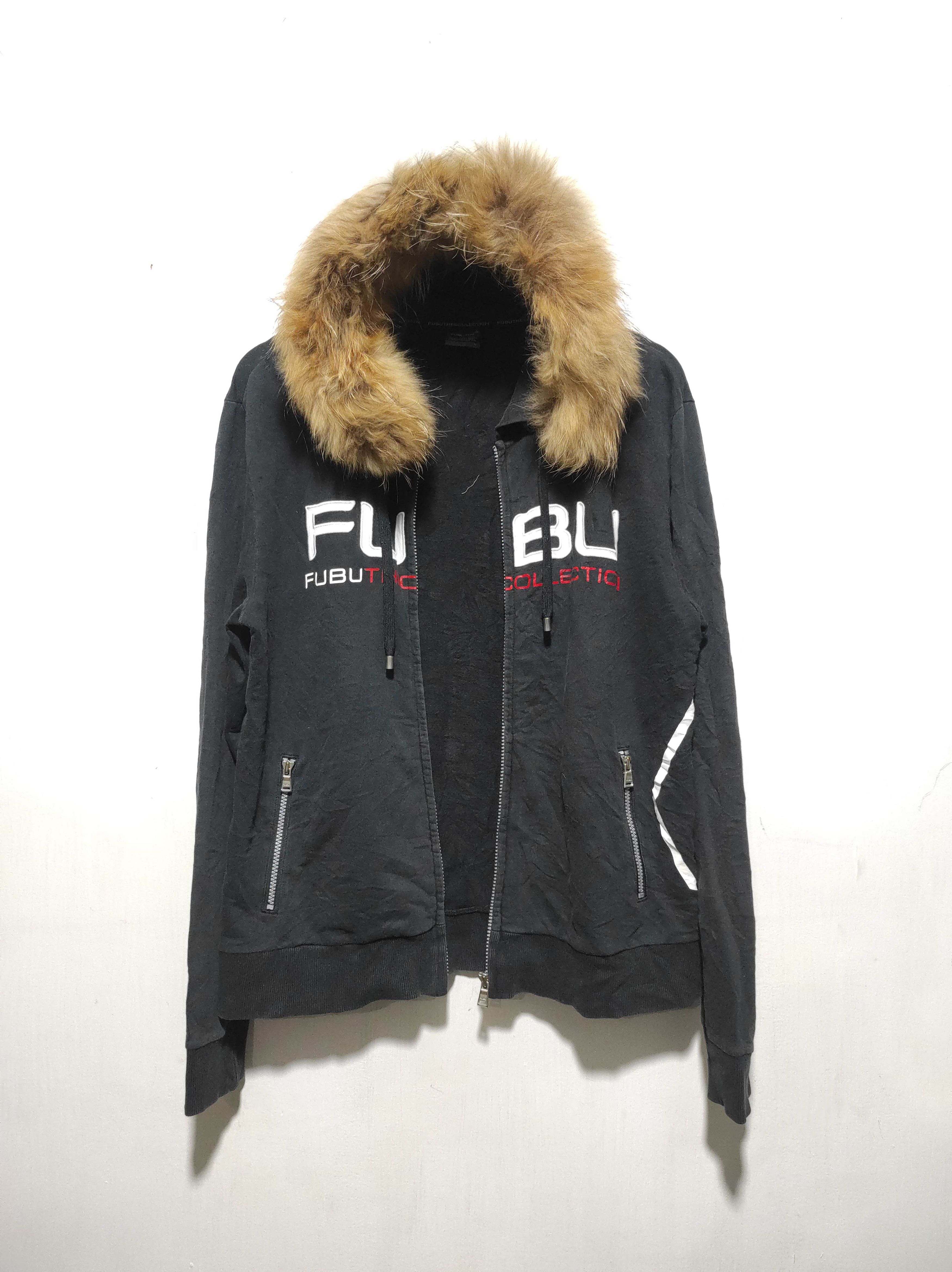 Fubu FUBU zip Fur Hoodie If6Was9 LGB style Size US L / EU 52-54 / 3 - 12 Thumbnail