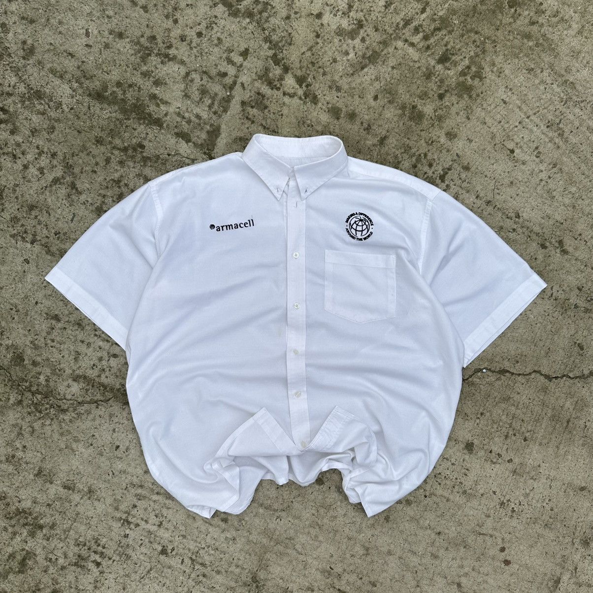 Dickies Vintage Dickies Button Up Shirts Armacell Size XXL Y2K SK8 Size US XXL / EU 58 / 5 - 1 Thumbnail