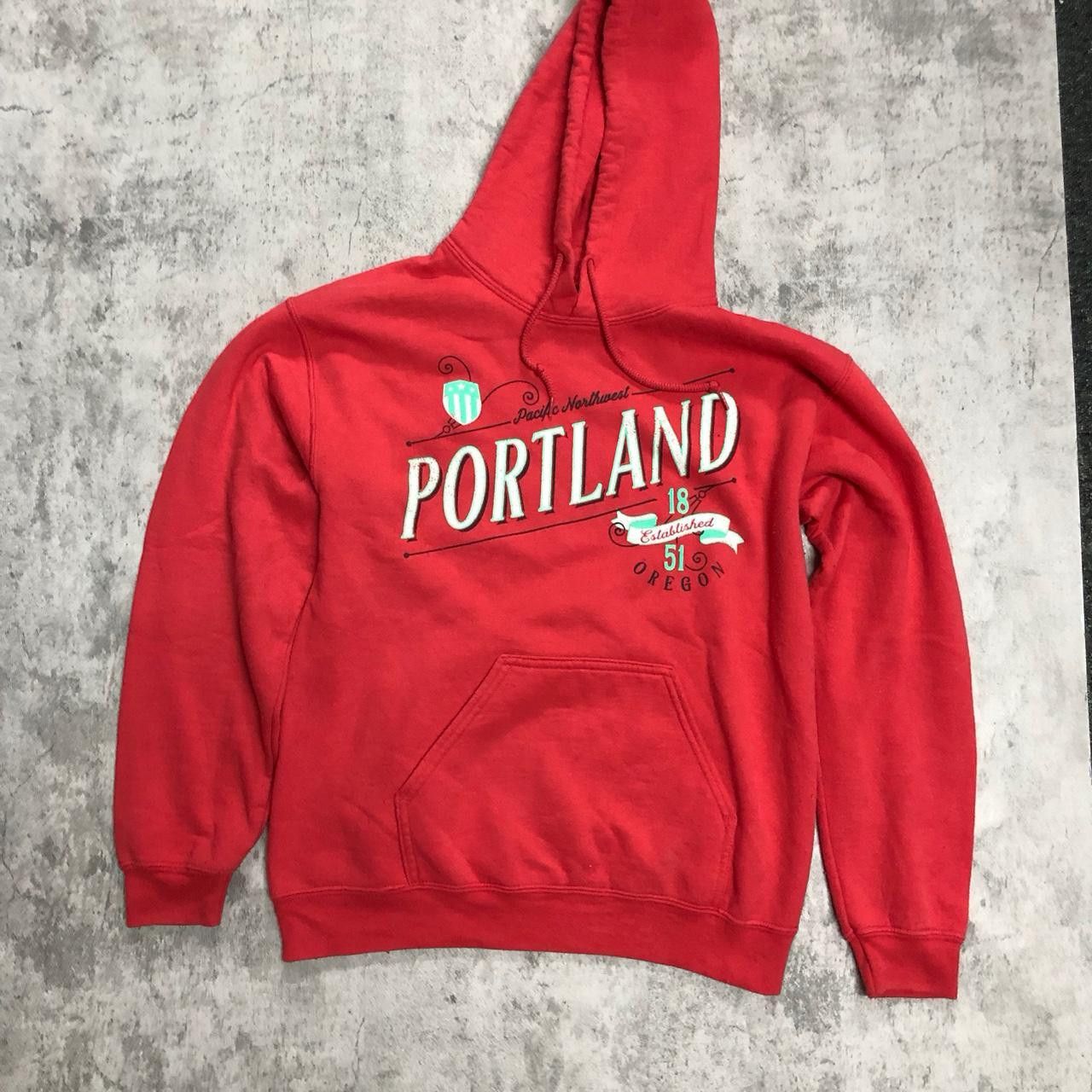 Other Red and white Portland Oregon hoodie #streetwear Size US M / EU 48-50 / 2 - 1 Thumbnail