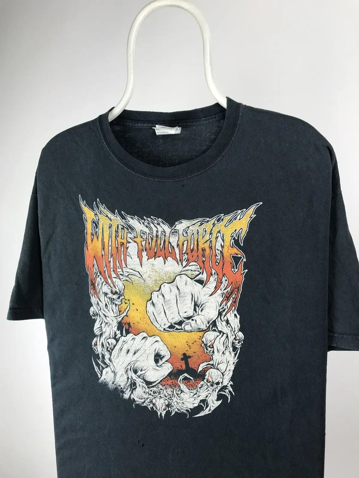 Band Tees With full force T-shirt punch vintage band tee size XLarge Size US XL / EU 56 / 4 - 2 Thumbnail