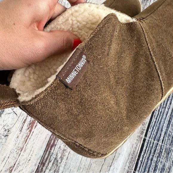 Minnetonka Minnetonka Tamson Men’s Shearling Lined Suede Boots Size US 8 / EU 41 - 8 Thumbnail
