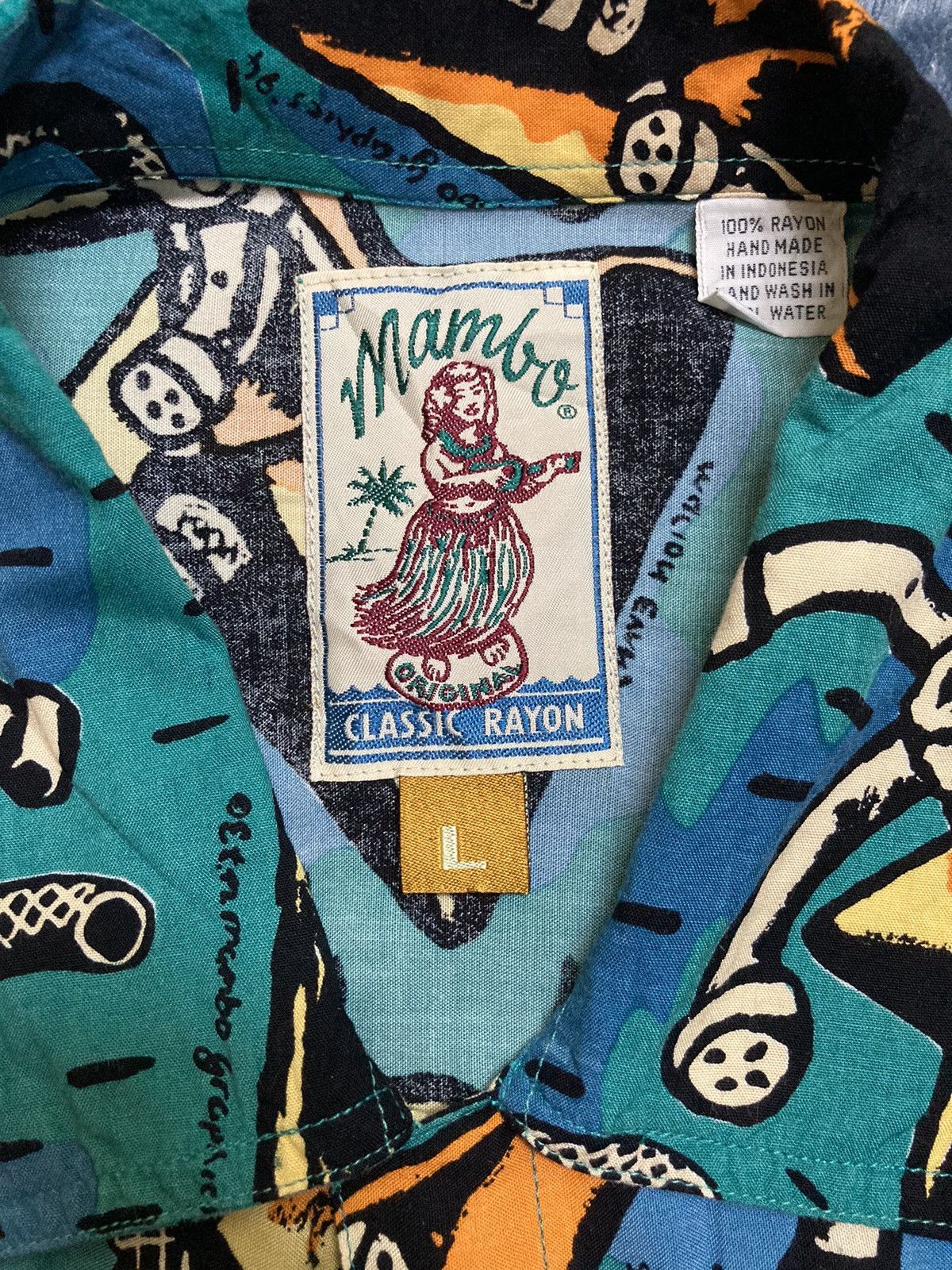 Mambo VINTAGE MAMBO LOUD SHIRT Size US L / EU 52-54 / 3 - 9 Thumbnail