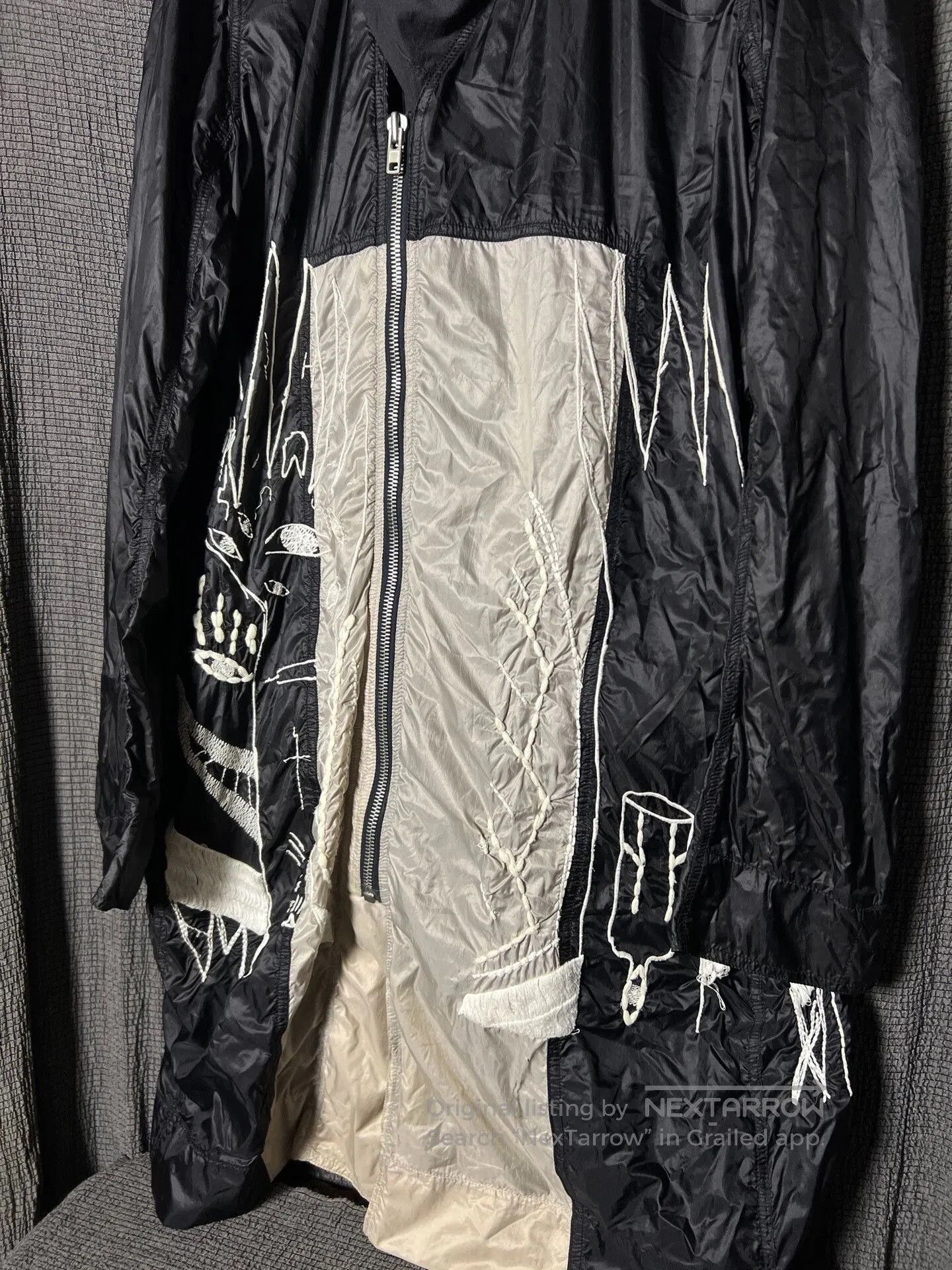 Rick Owens Rick Owens 15ss Runway Ghost Embroidery Coat. Size US L / EU 52-54 / 3 - 3 Thumbnail