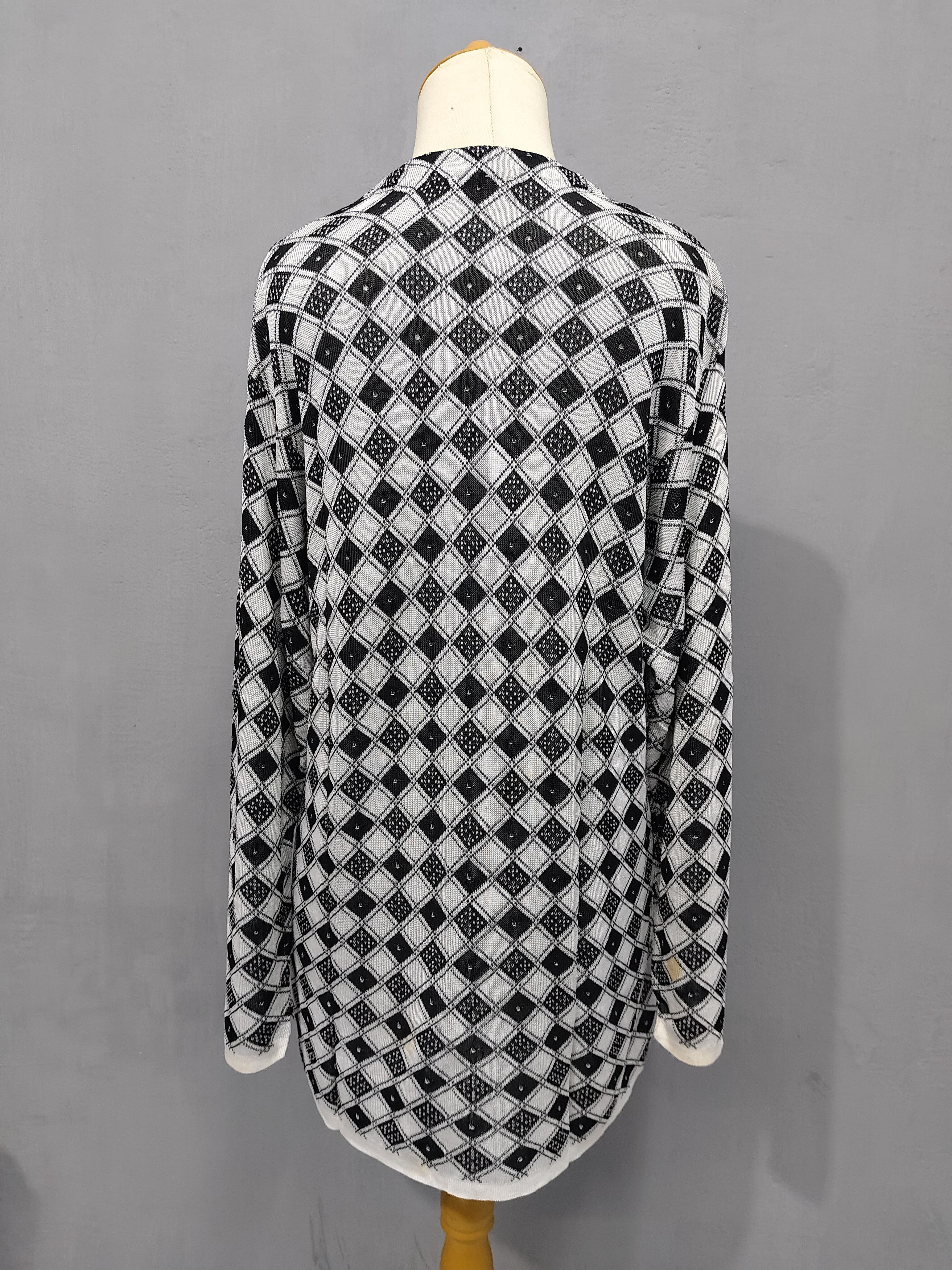 Versace ARCHIVED🇮🇹 Vtg 80s Gianni Versace Versatile Rayon Knitted Size L / US 10 / IT 46 - 4 Thumbnail