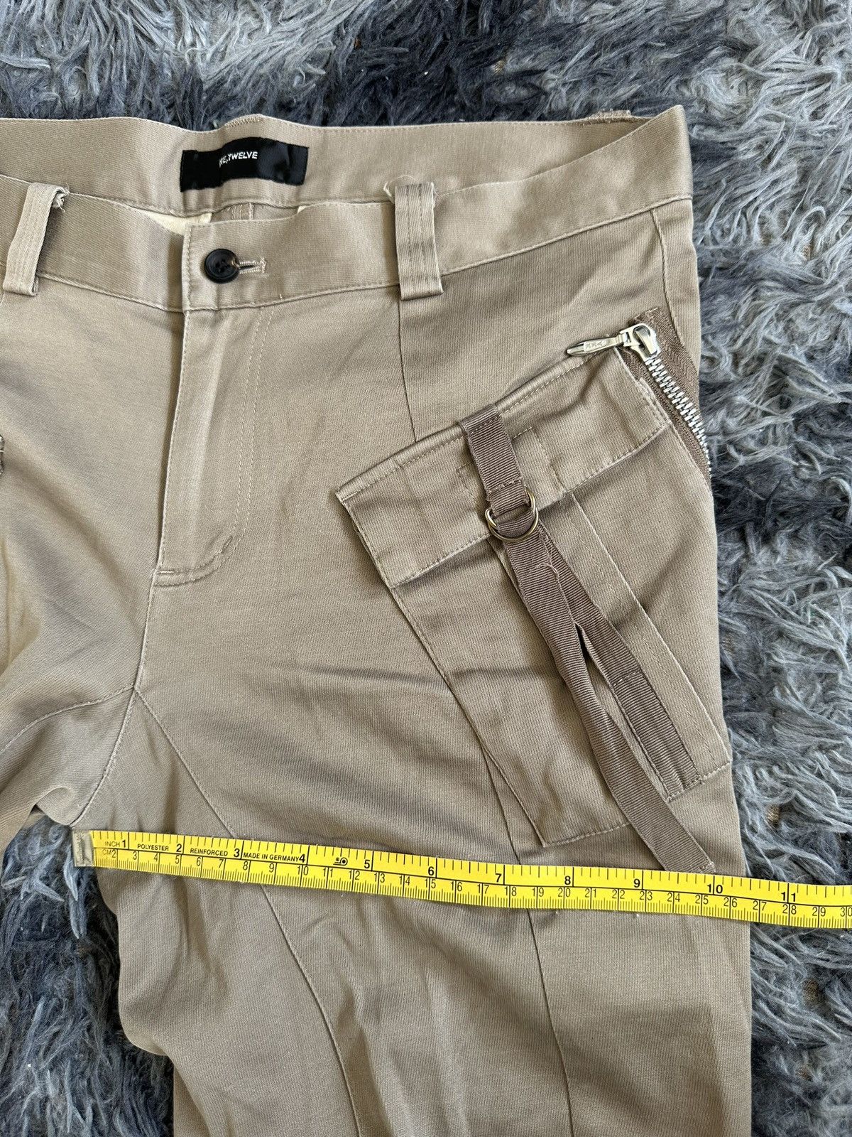 Tornado Mart SS12 The Twelve crazy spiral curve cargo pant Size US 32 / EU 48 - 13 Thumbnail