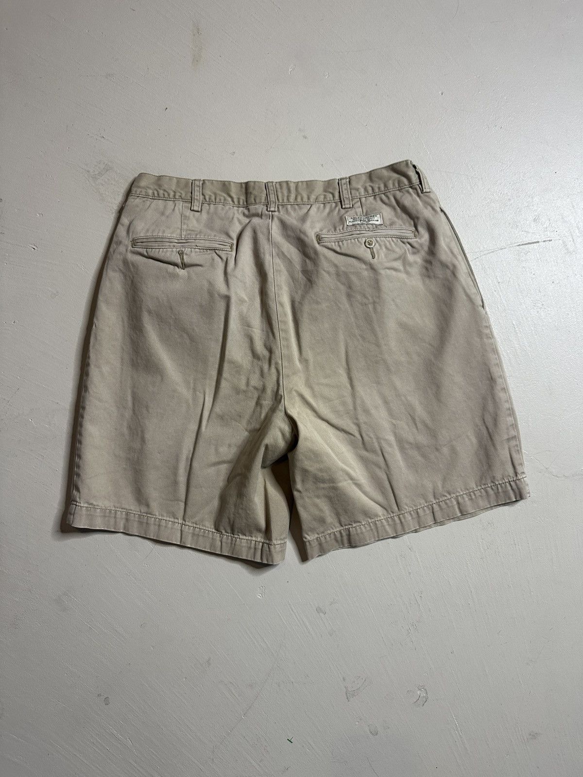 Polo Ralph Lauren Vintage Polo Ralph Lauren Pleated Tyler Shorts Size US 35 - 7 Thumbnail