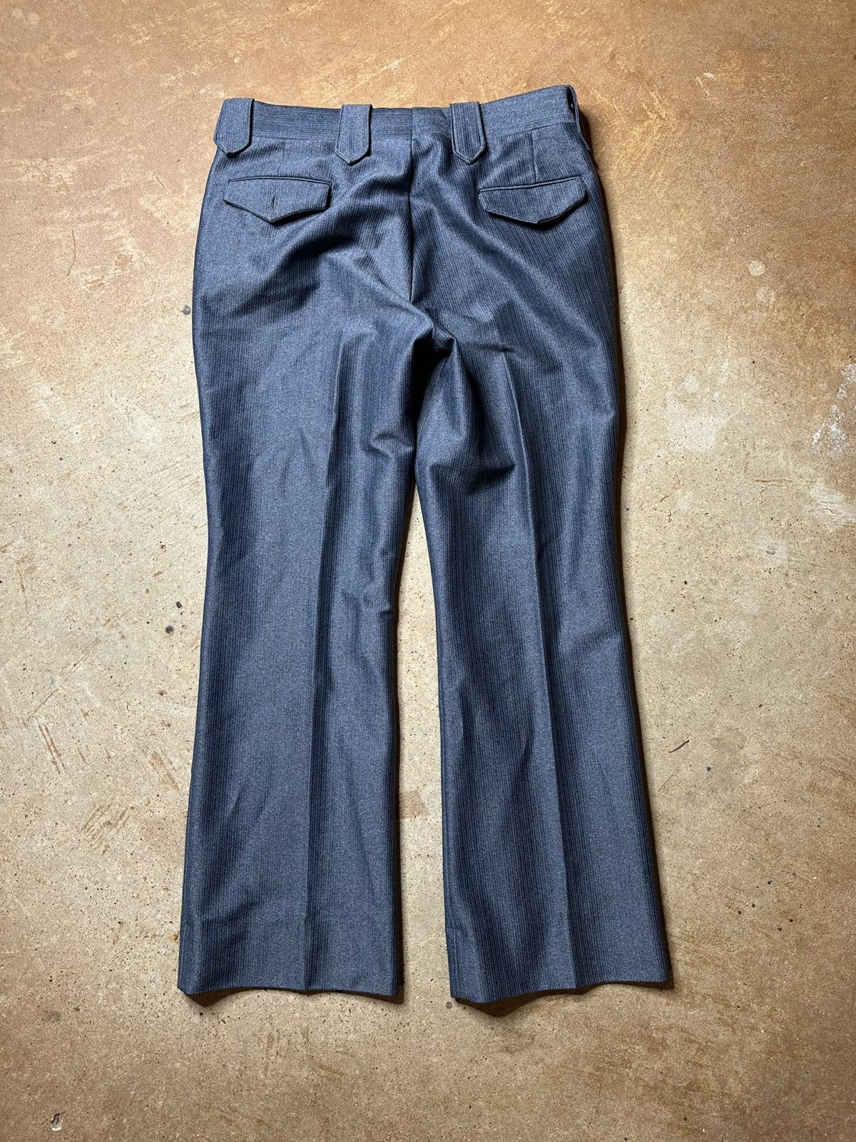 Vintage 70s Prestige West Flare Slacks Size US 34 / EU 50 - 2 Thumbnail