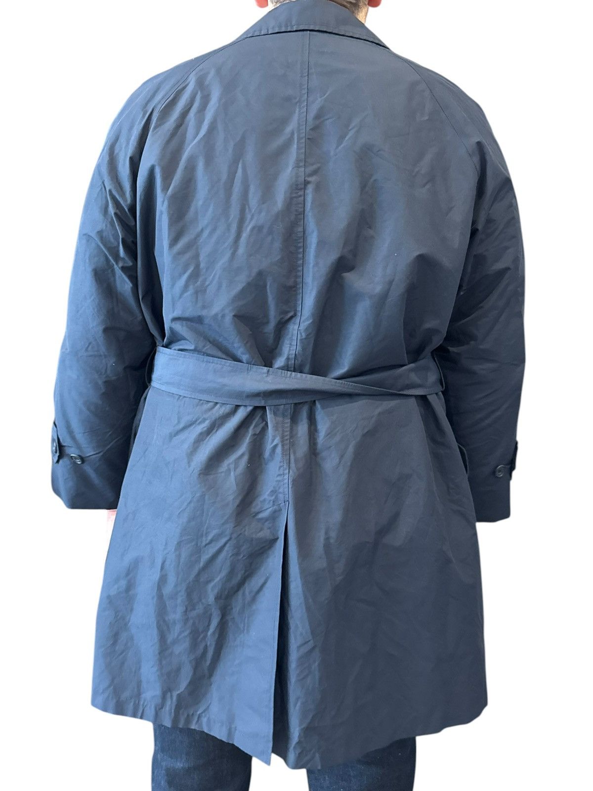 Aquascutum Aquascutum London Trench Coat Navy Ladies Coat XL XXL Size XXL / US 16-18 / IT 52-54 - 3 Thumbnail