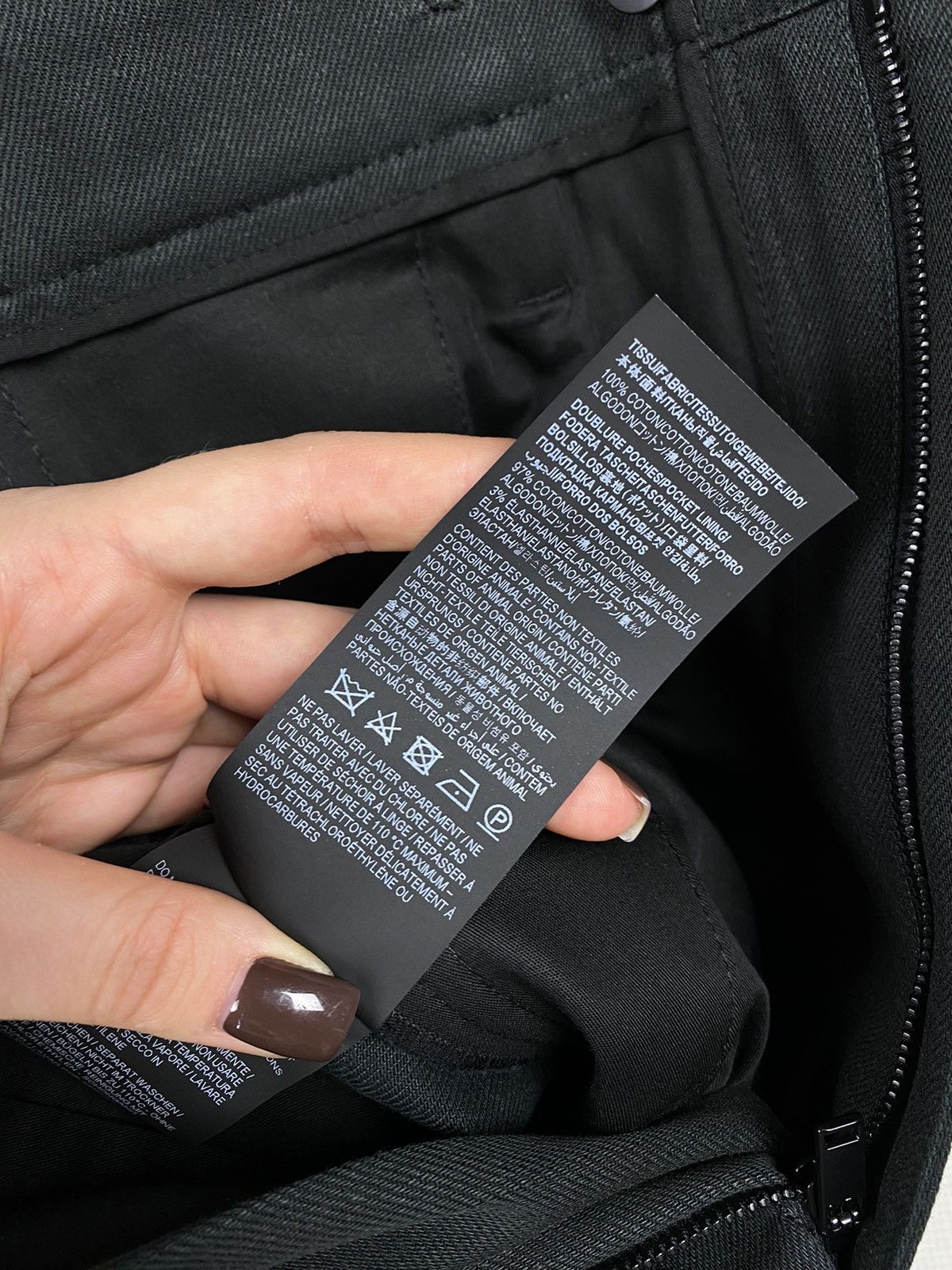 Hedi Slimane × Saint Laurent Paris BNWT! Saint Laurent ladies high rise straight fit jeans Size 28" / US 6 / IT 42 - 17 Thumbnail