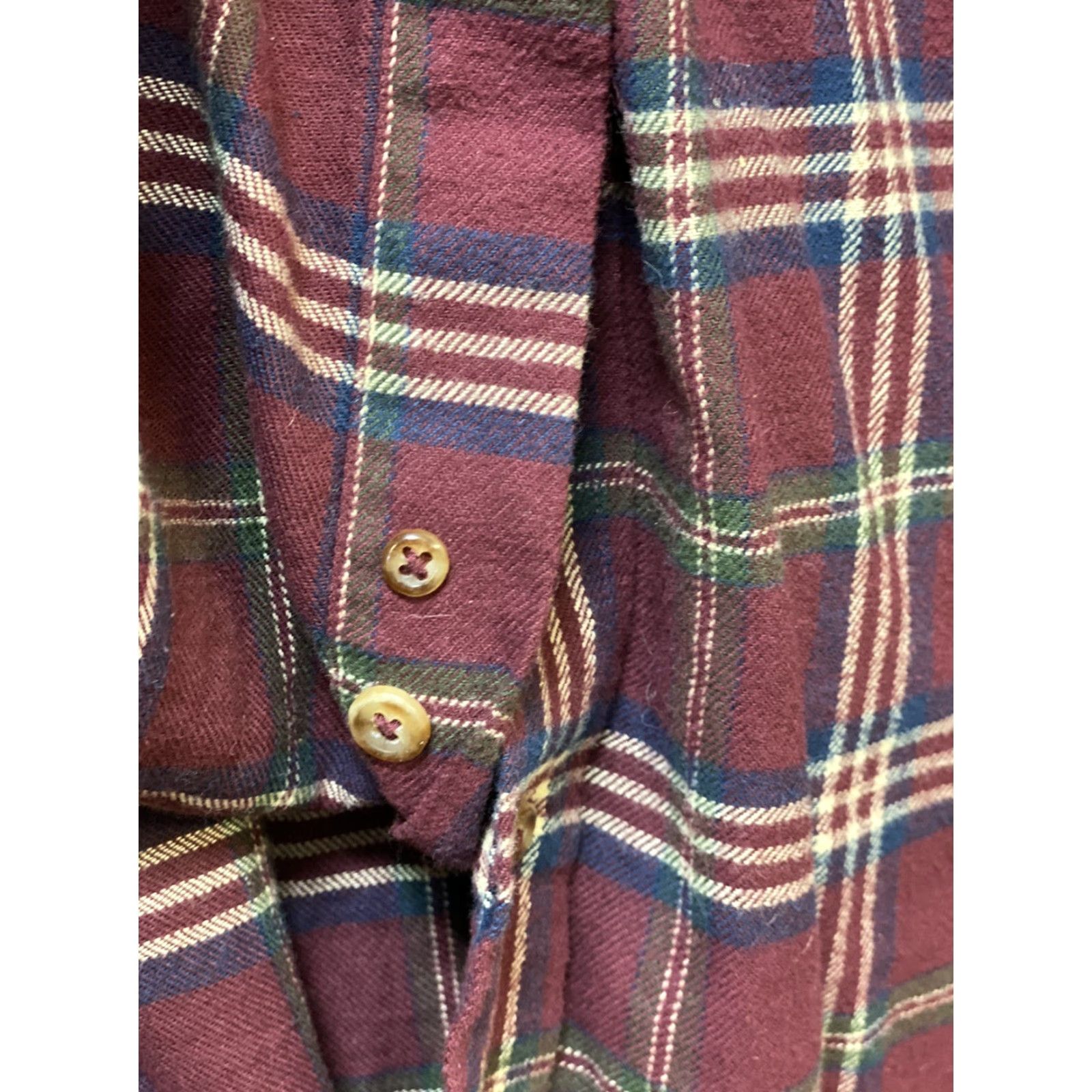 Brooks Brothers Brooks Brothers 1818 Cotton Long Sleeve Button Plaid Shirt Maroon Blue Large L Mens Shirt Plaid Button-Up Button-Down Pattern Size US L / EU 52-54 / 3 - 5 Thumbnail