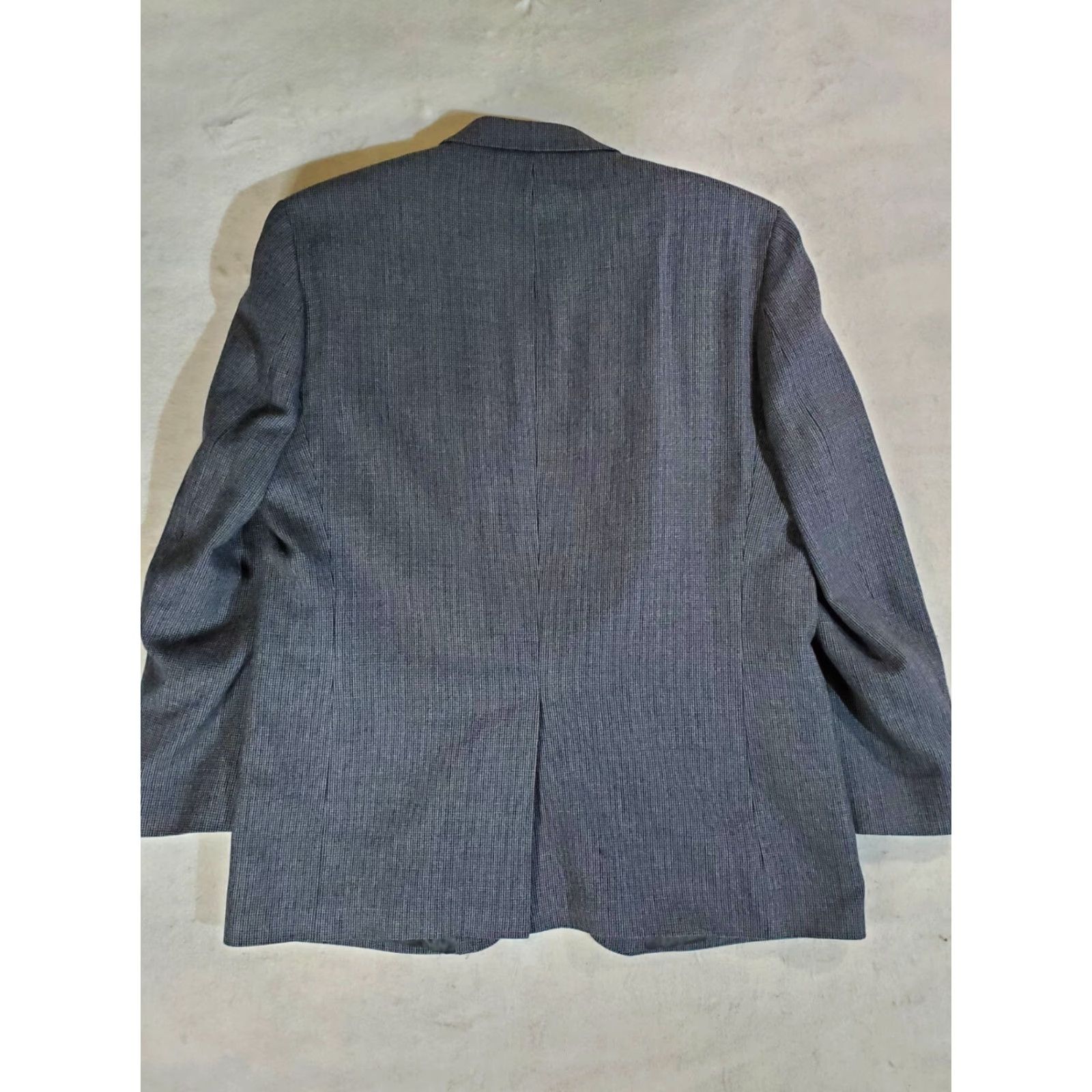 Chaps Chaps by Ralph Lauren Signature Gray 100% Wool Blazer Sport Coat Mens Size 44R Size 44R - 6 Thumbnail