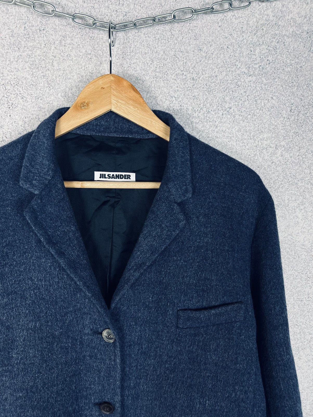 Jil Sander Vintage Jill Sander Designer Wool Blazer Ladies Size 44 Size ONE SIZE - 2 Thumbnail