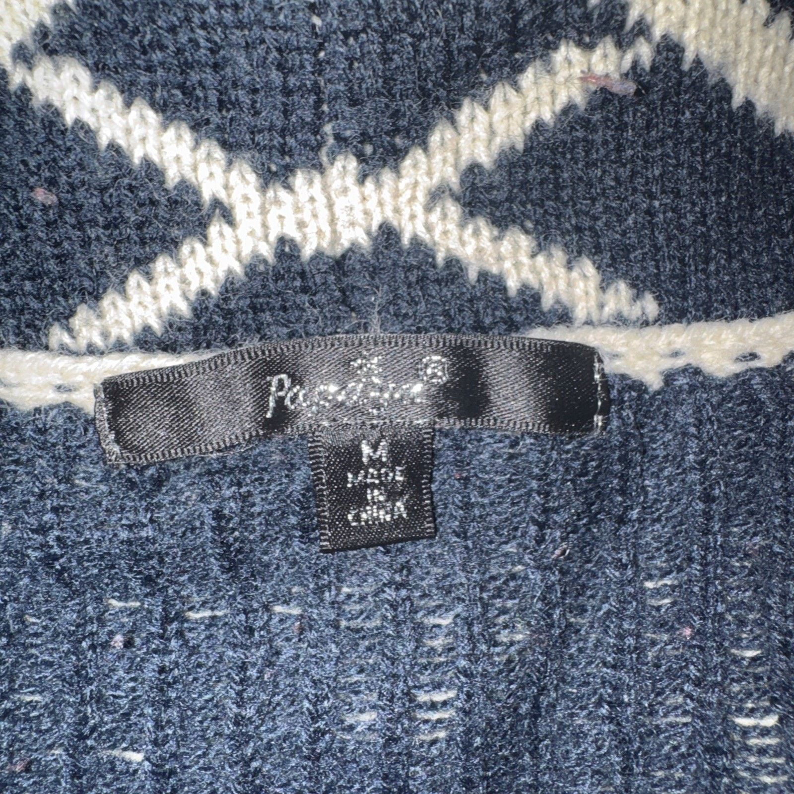 Vintage Women’s Papaya Shaw Collard Aztec Print Cardigan Medium Size M / US 6-8 / IT 42-44 - 2 Thumbnail