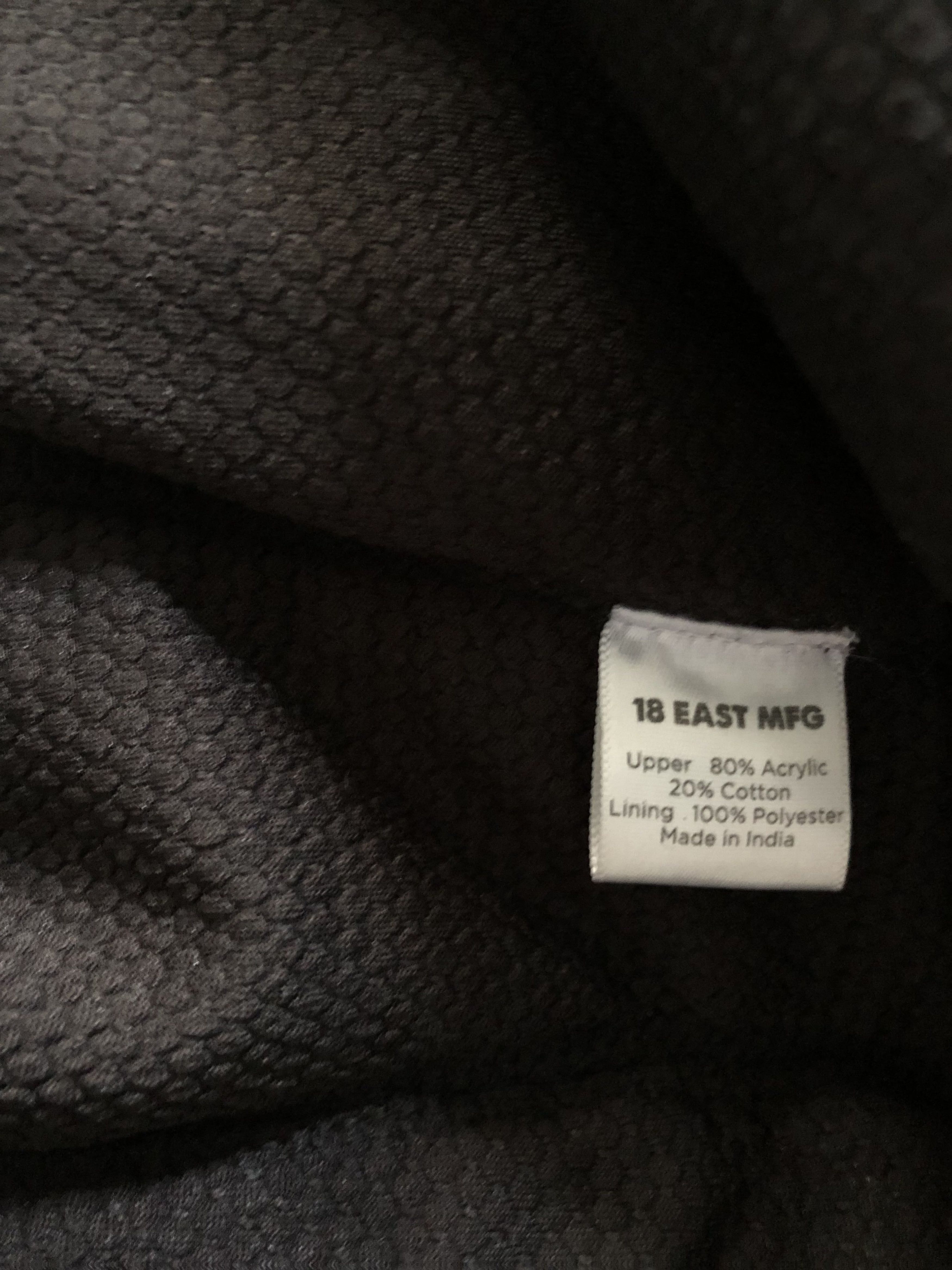 18 East Fleece Jacket with Block-Print Insets Size US XS / EU 42 / 0 - 5 Thumbnail