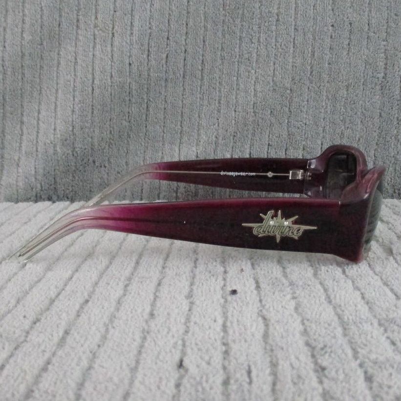 Other Divine Eyewear Honey Purple Fade/Smoke Gradient Sunglasses Size ONE SIZE - 5 Thumbnail