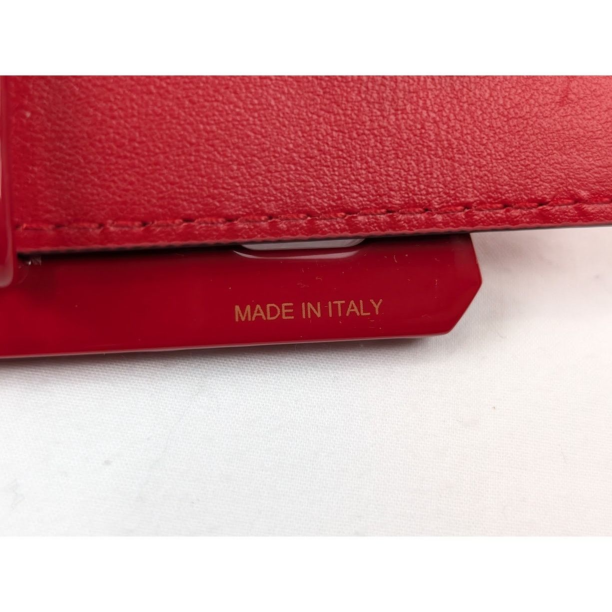 Christian Louboutin o1rshd1 Size: 100 / Calf Happy Rui CL Logo Belt in Loubi Size 38 - 7 Thumbnail