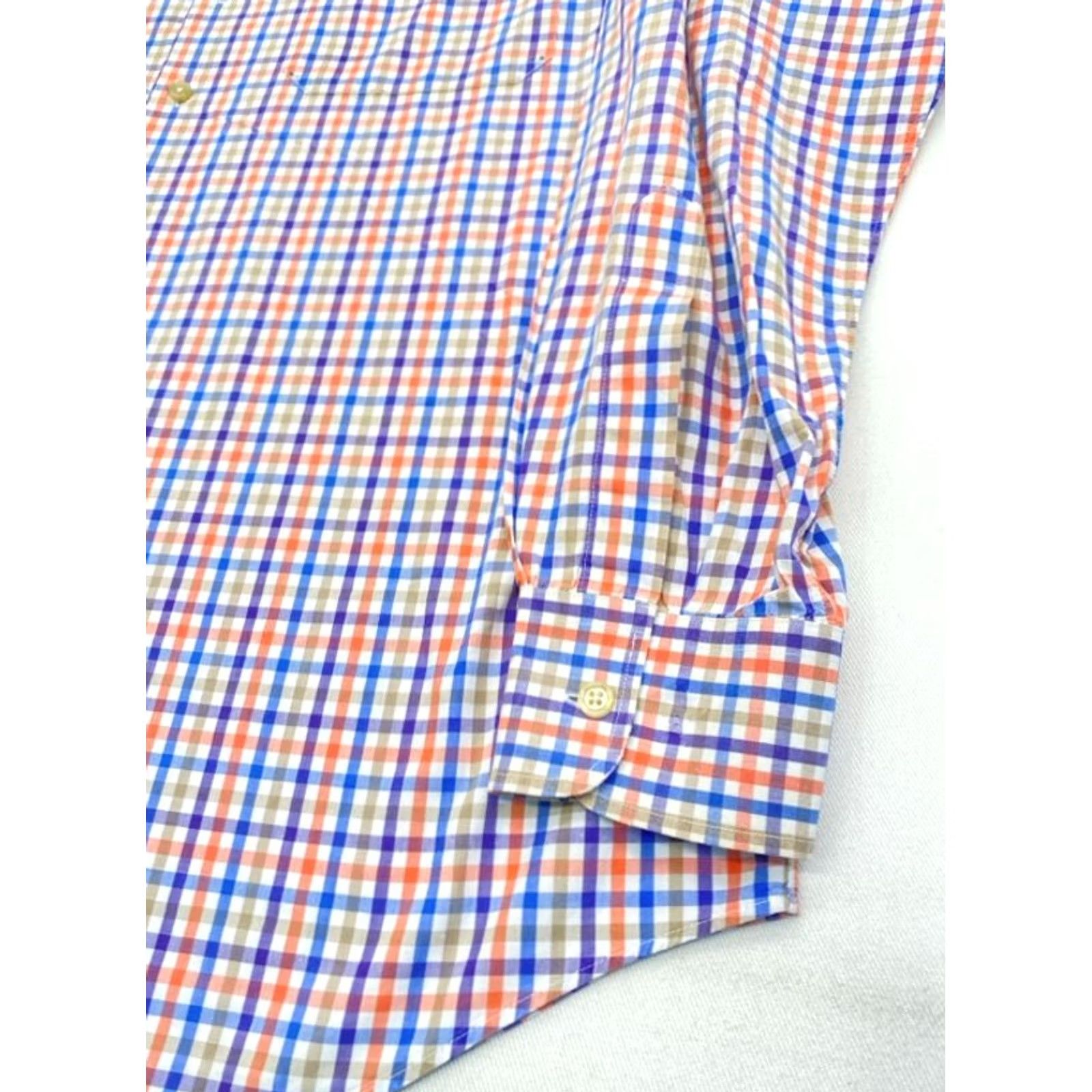 Orvis Orvis Mens Signature Series Long Sleeve Button-Down Check Shirt Mens Large Multicolor Cotton Knit Casual Button-Up Shirt Mens Regular Size US L / EU 52-54 / 3 - 3 Thumbnail
